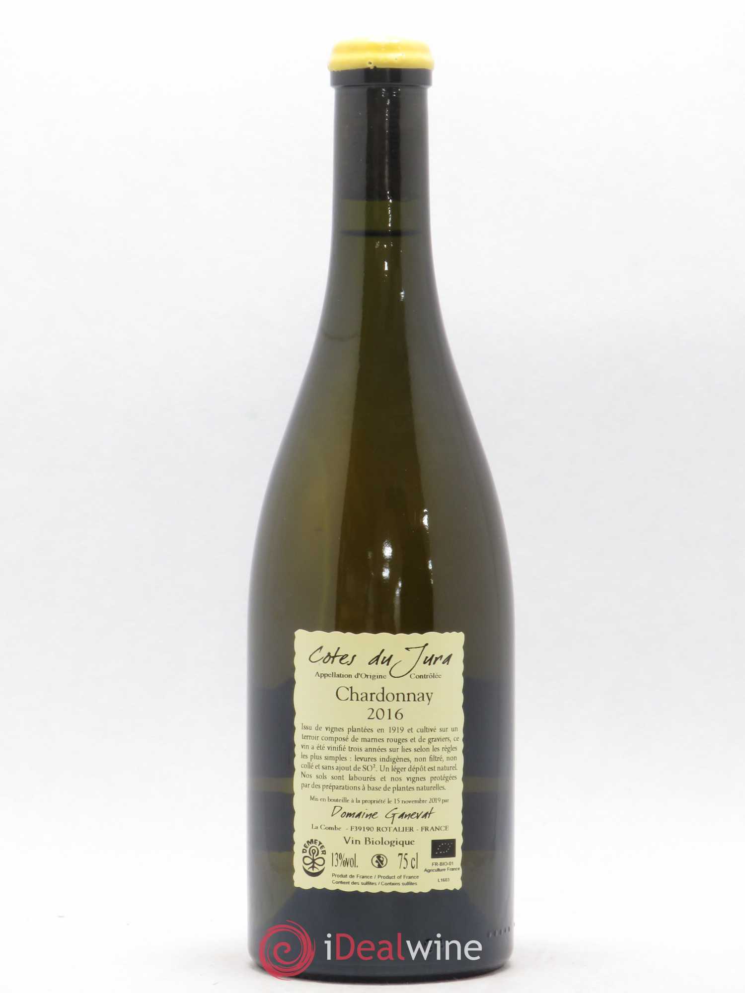 Côtes du Jura Les Grands Teppes Vieilles Vignes Jean-François Ganevat (Domaine) 2016 - Lot de 1 bouteille - 1