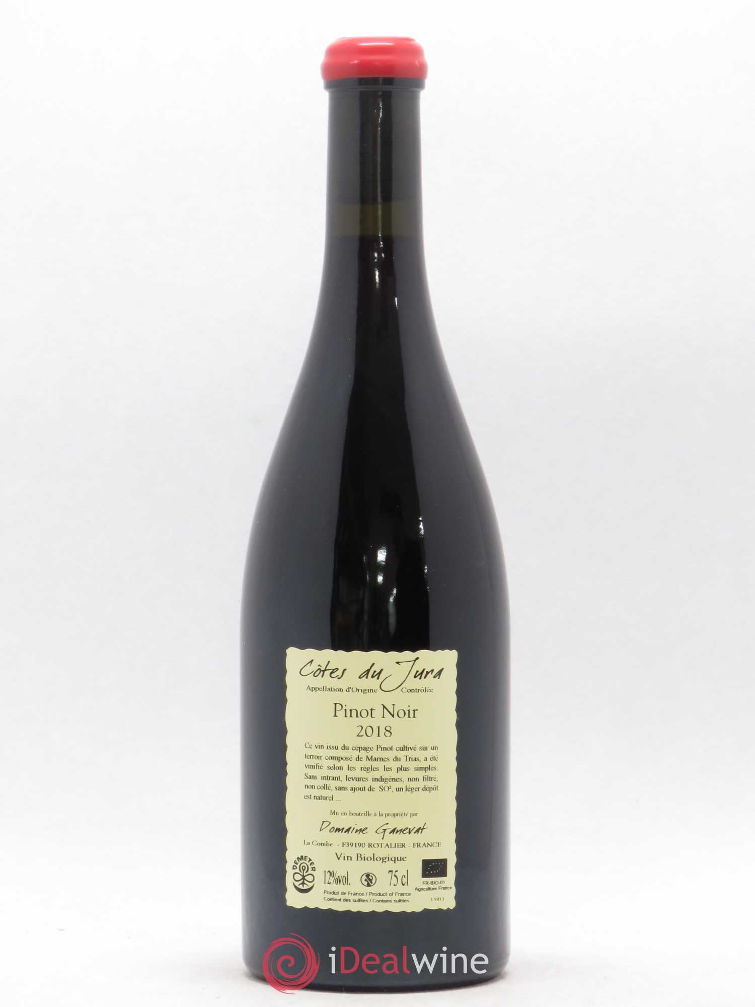 Côtes du Jura Pinot Noir Les Grandes Teppes Jean François Ganevat 2018 - Posten von 1 Flasche - 1
