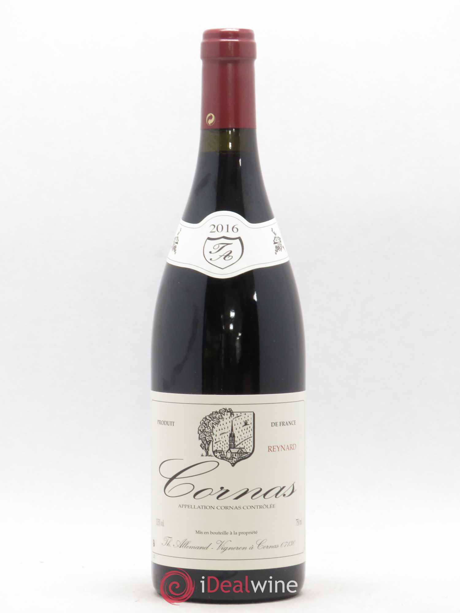 Cornas Reynard Thierry Allemand 2016 - Lot de 1 bouteille - 0