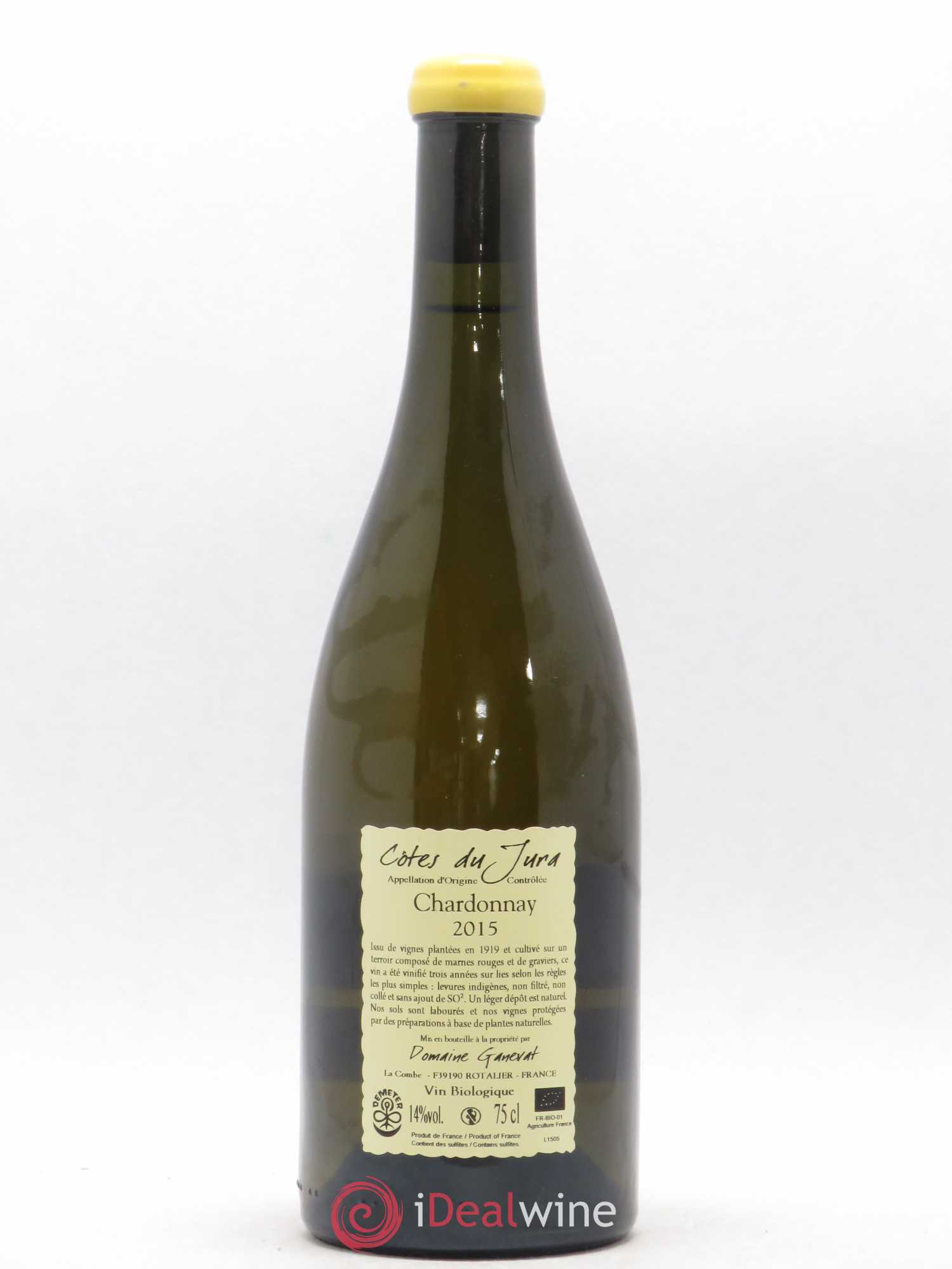 Côtes du Jura Les Grands Teppes Vieilles Vignes Jean-François Ganevat (Domaine) 2015 - Lot de 1 bouteille - 1