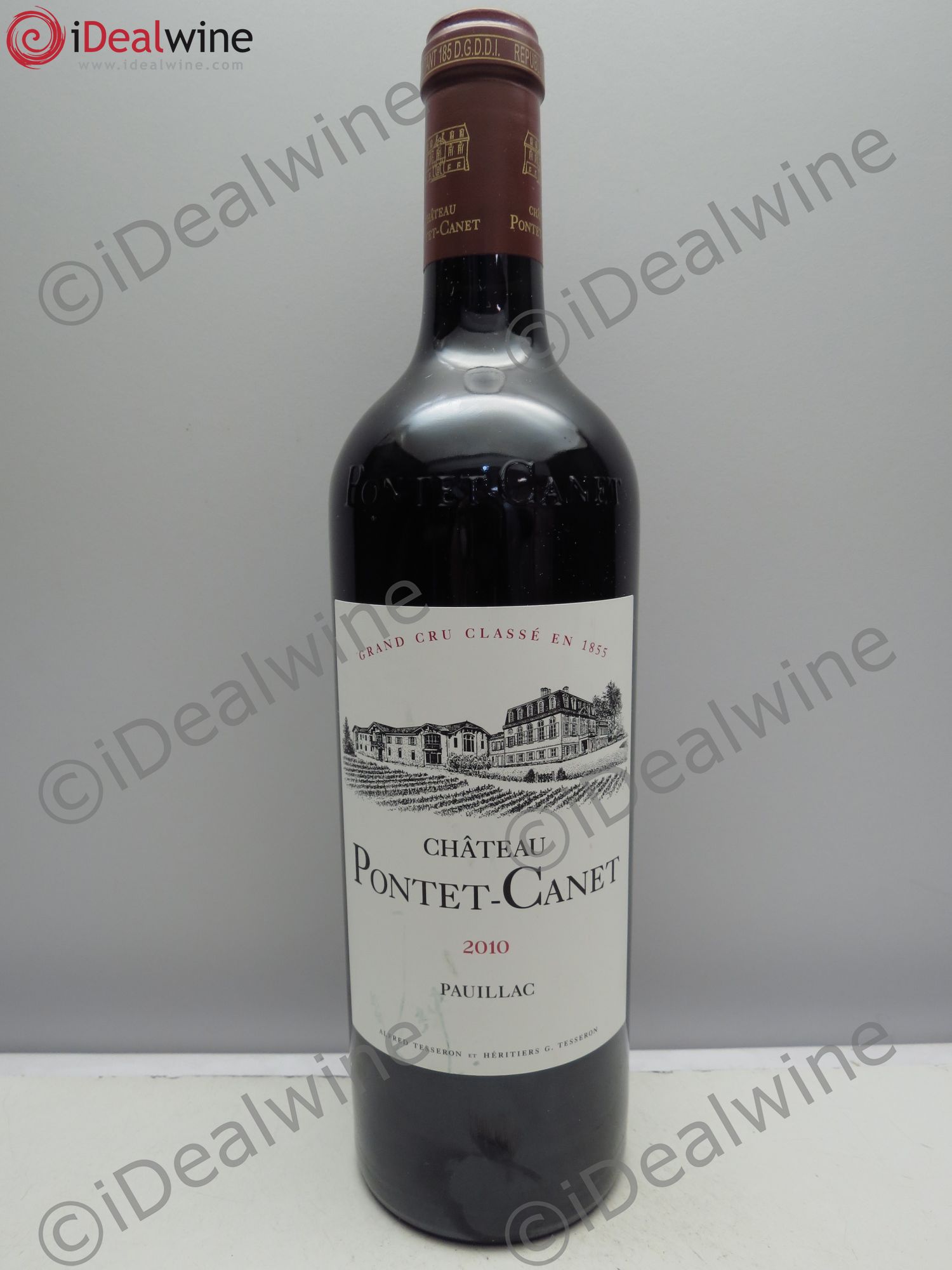 Château Pontet Canet 5ème Grand Cru Classé 2010 - Lot de 1 bouteille - 0