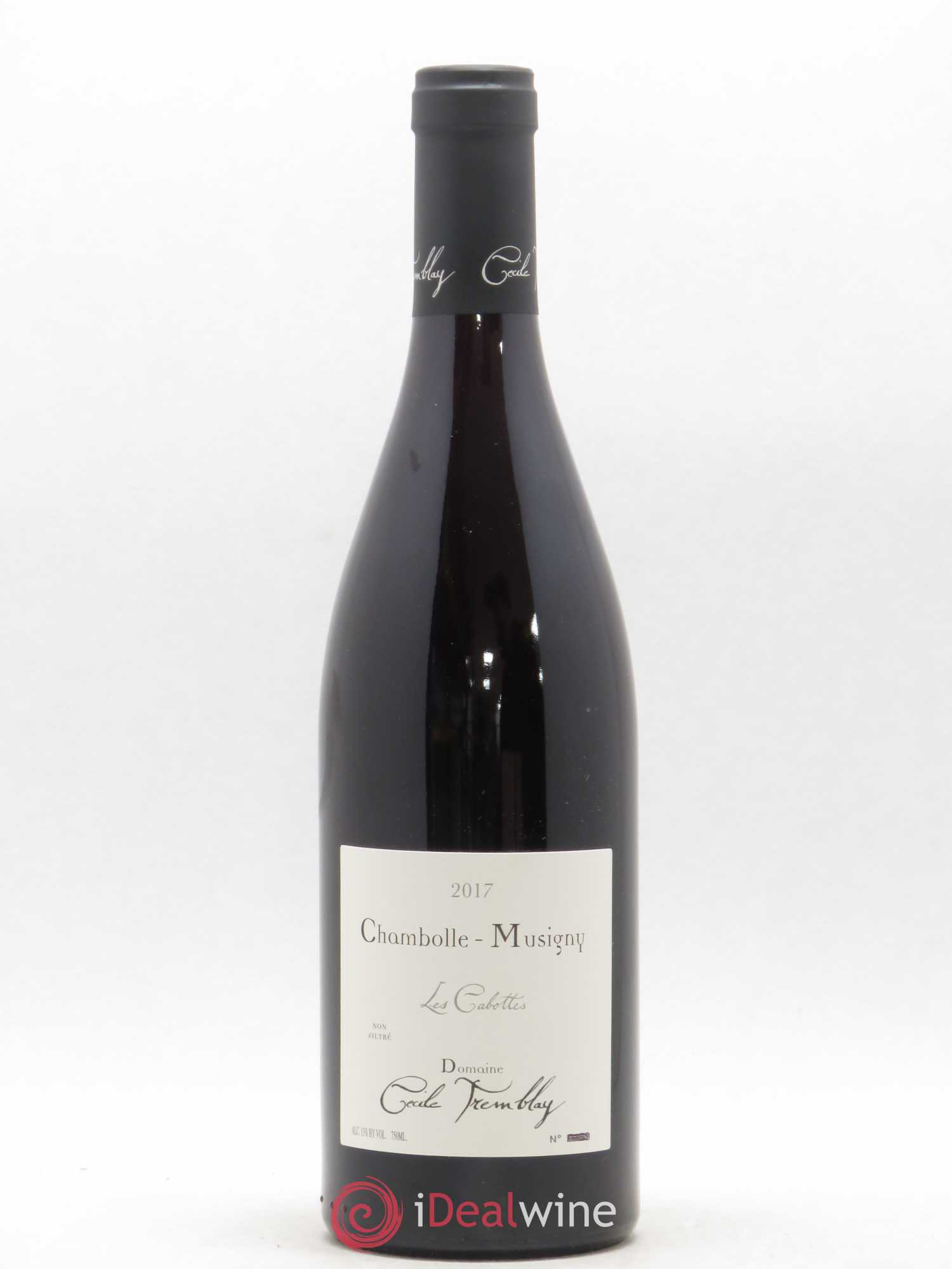 Chambolle-Musigny Les Cabottes Cécile Tremblay 2017 - Lot de 1 bouteille - 0