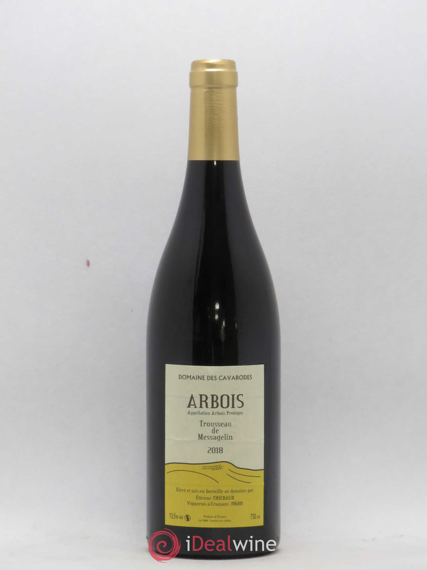 Arbois Trousseau de Messagelin Domaine des Cavarodes 2018 - Posten von 1 Flasche - 0