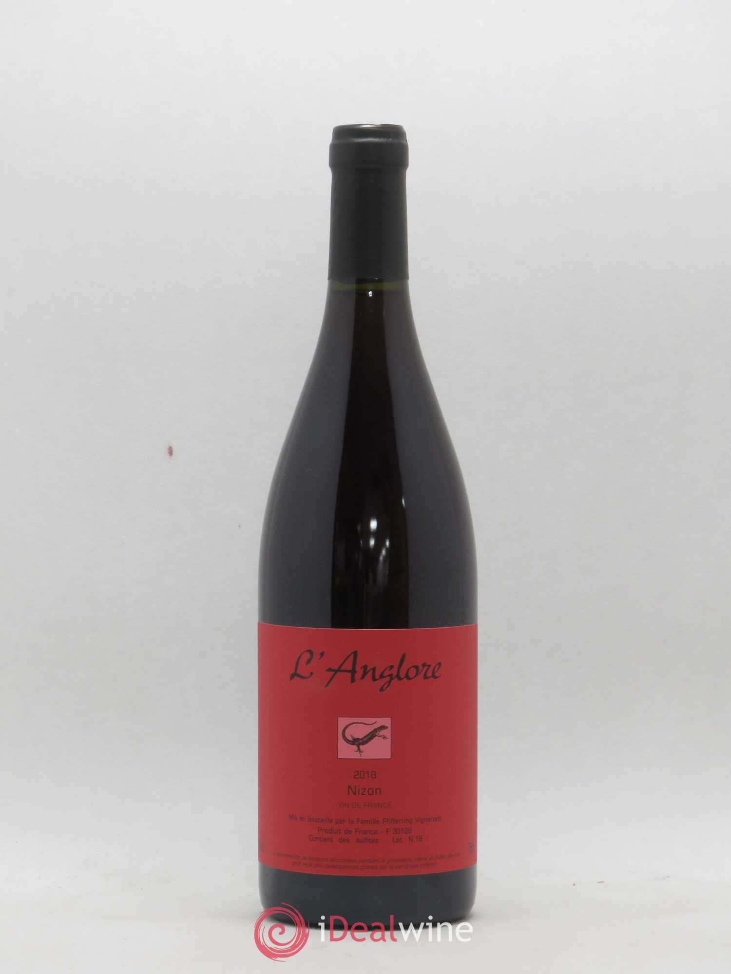 Vin de France Nizon L'Anglore 2018 - Lot de 1 bouteille - 0