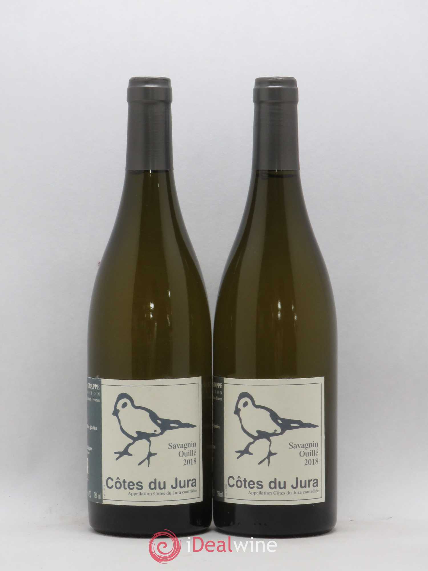 Côtes du Jura Savagnin Ouillé Didier Grappe 2018 - Posten von 2 Flaschen - 0