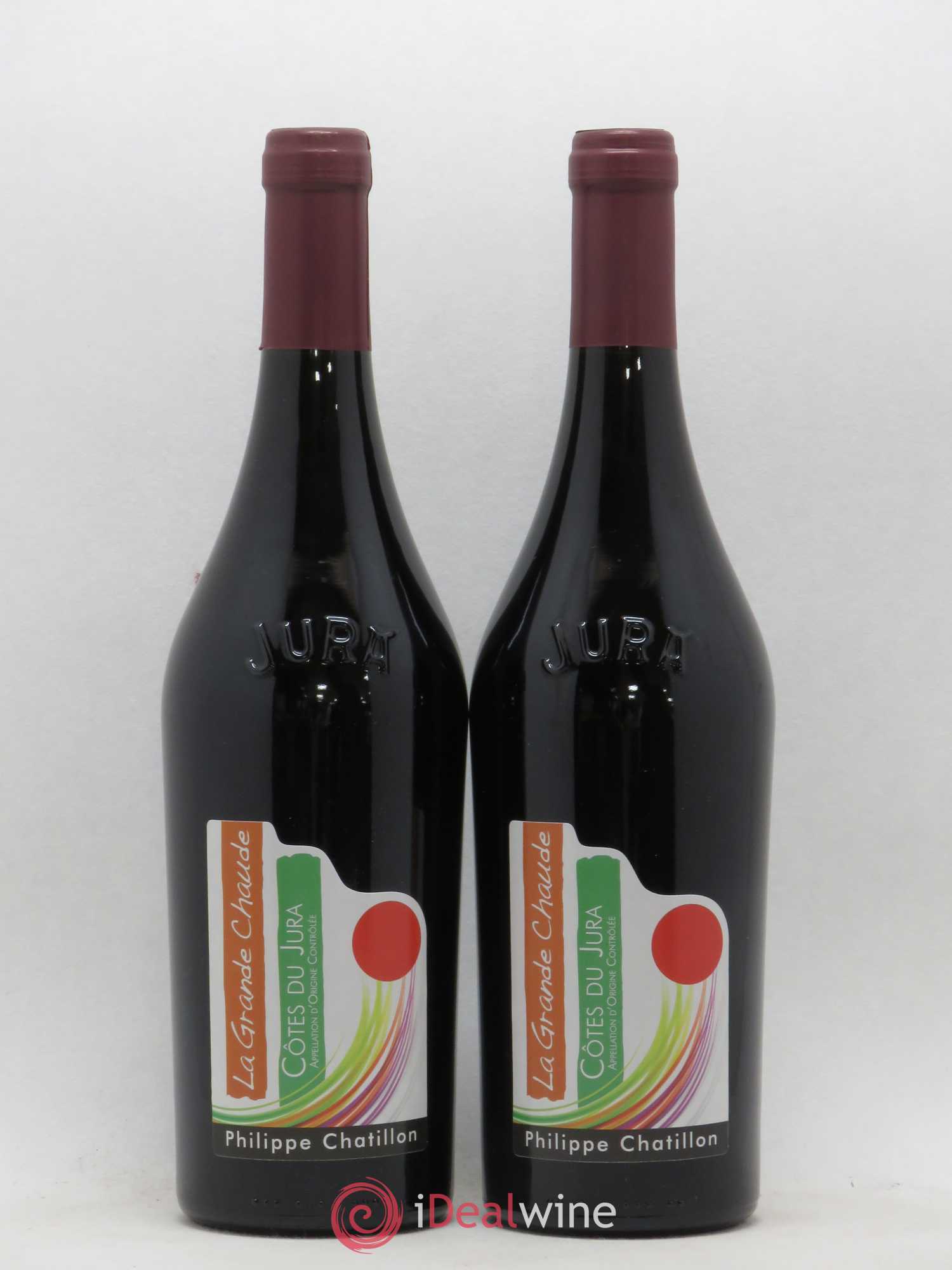 Côtes du Jura La Grande Chaude Philippe Chatillon 2018 - Lot de 2 bouteilles - 0