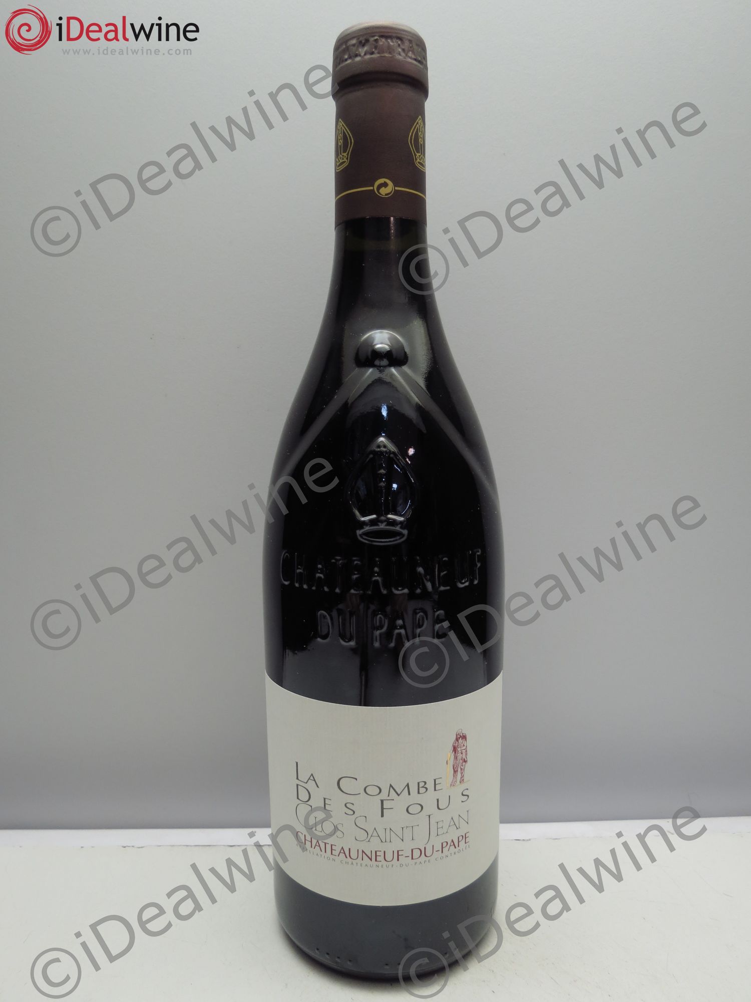 Châteauneuf-du-Pape Clos Saint-Jean La Combe des Fous Pascal et Vincent Maurel 2011 - Lot de 1 bouteille - 0