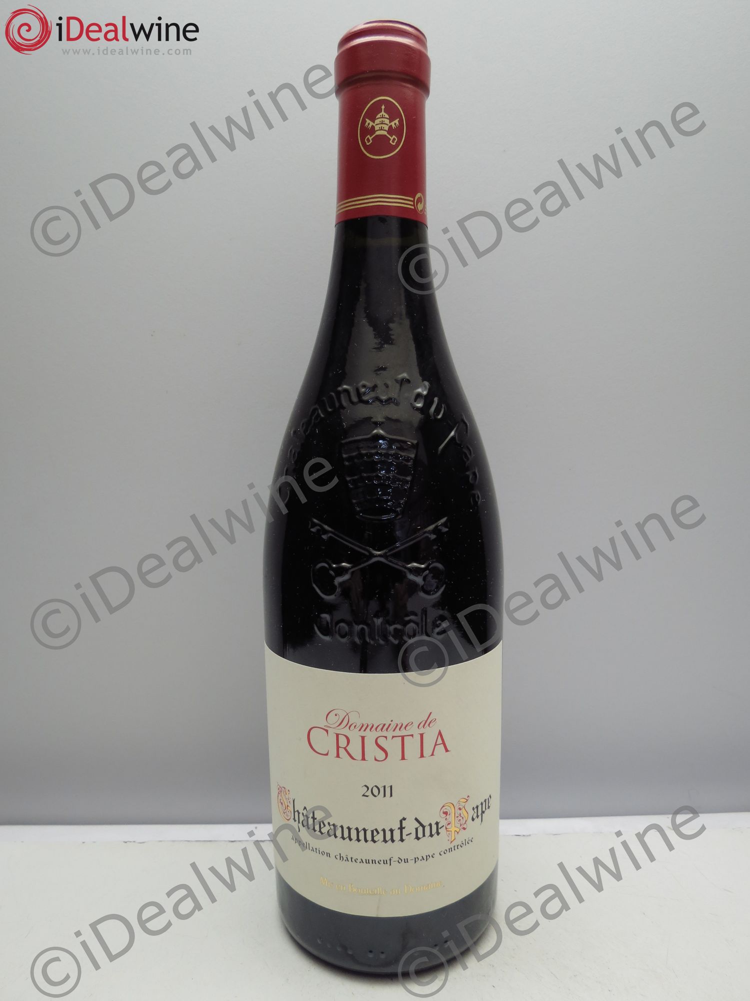 Châteauneuf-du-Pape Domaine de Cristia 2011 - Lot de 1 bouteille - 0