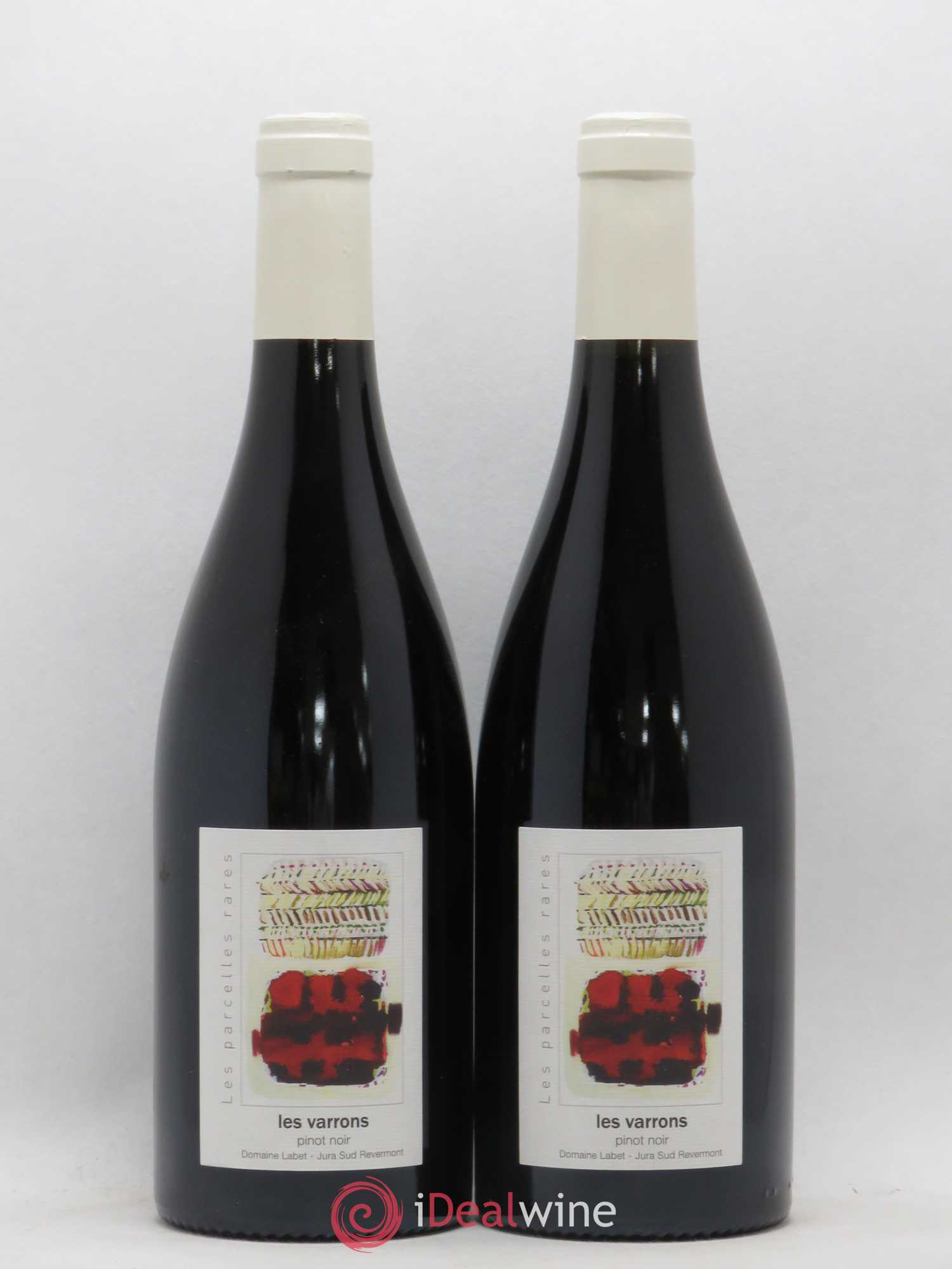 Côtes du Jura Pinot Noir Les Varrons Sélection Massale Romain - Julien - Charline Labet 2018 - Lot de 2 bouteilles - 0