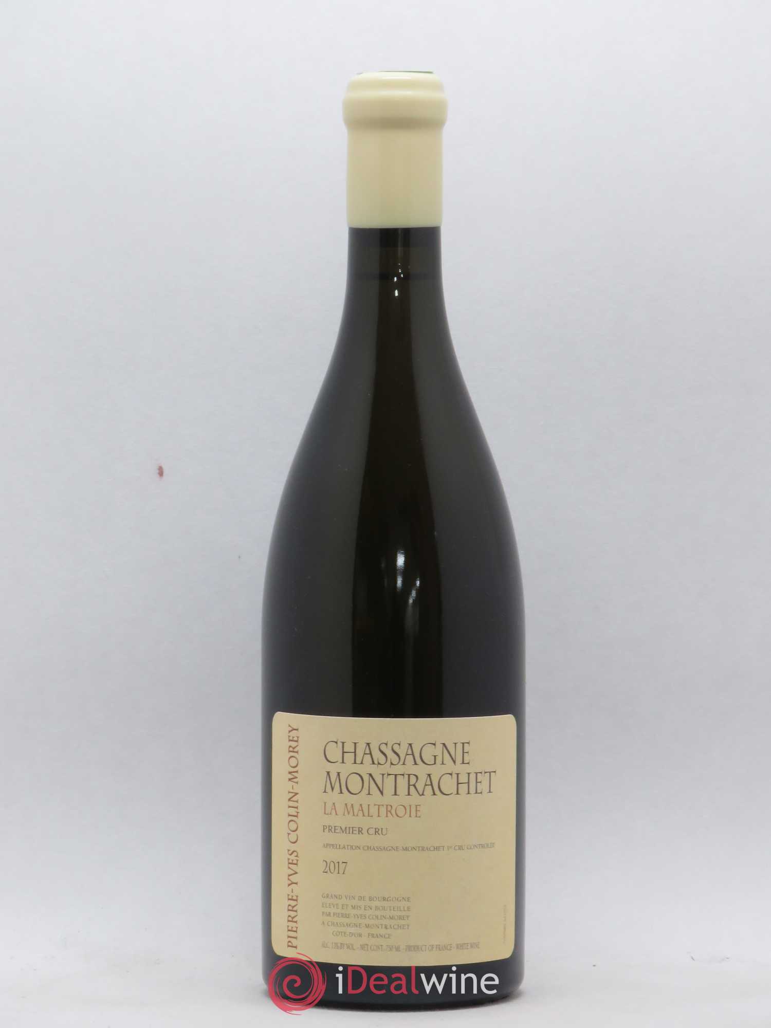 Chassagne-Montrachet 1er Cru La Maltroie Pierre-Yves Colin Morey 2017 - Posten von 1 Flasche - 0