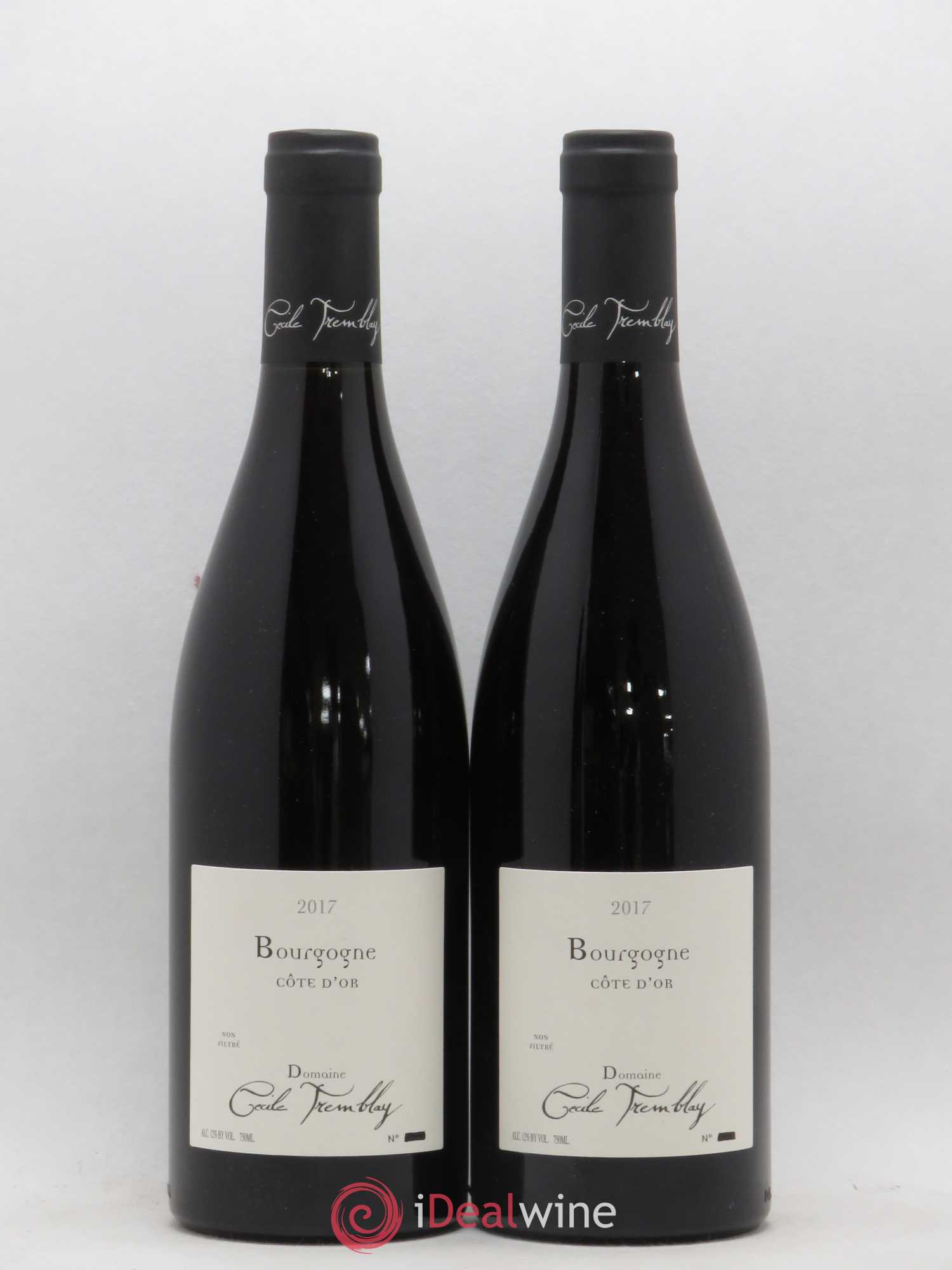Bourgogne Côte-d'Or Cécile Tremblay 2017 - Lot de 2 bouteilles - 0
