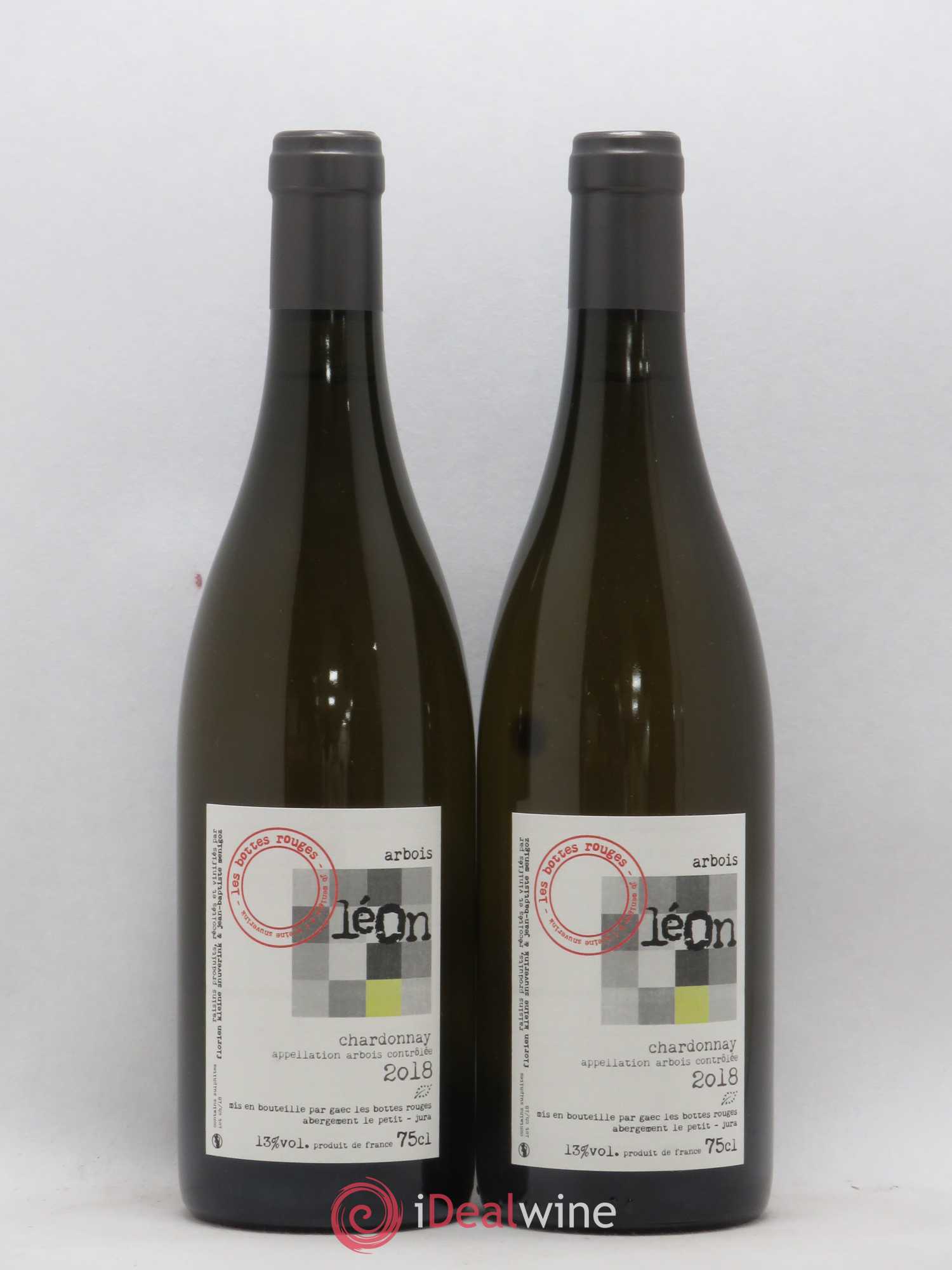 Arbois Léon Les Bottes Rouges 2018 - Lot de 2 bouteilles - 0