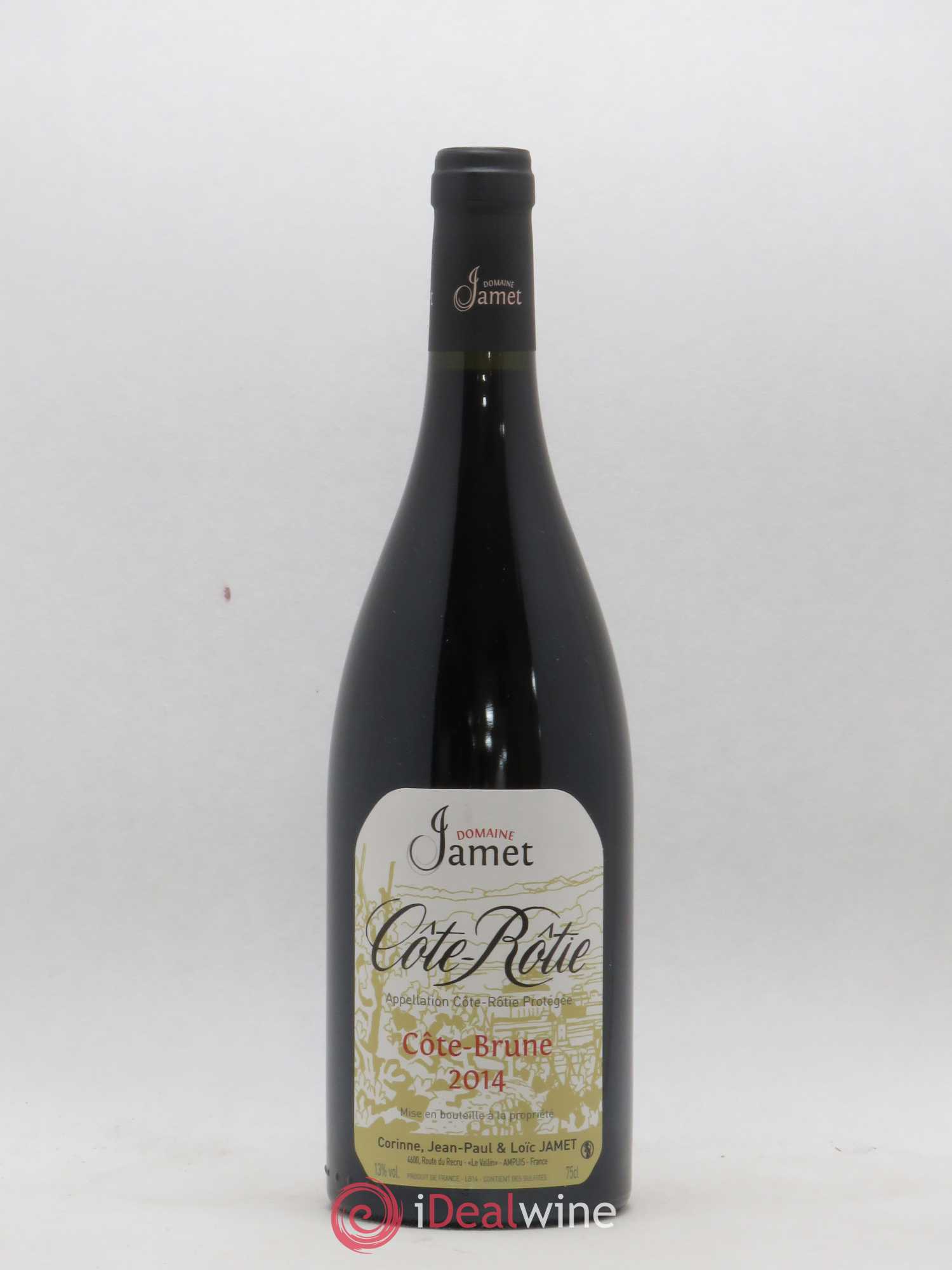Côte-Rôtie Côte Brune Jamet (Domaine) 2014 - Lot de 1 bouteille - 0