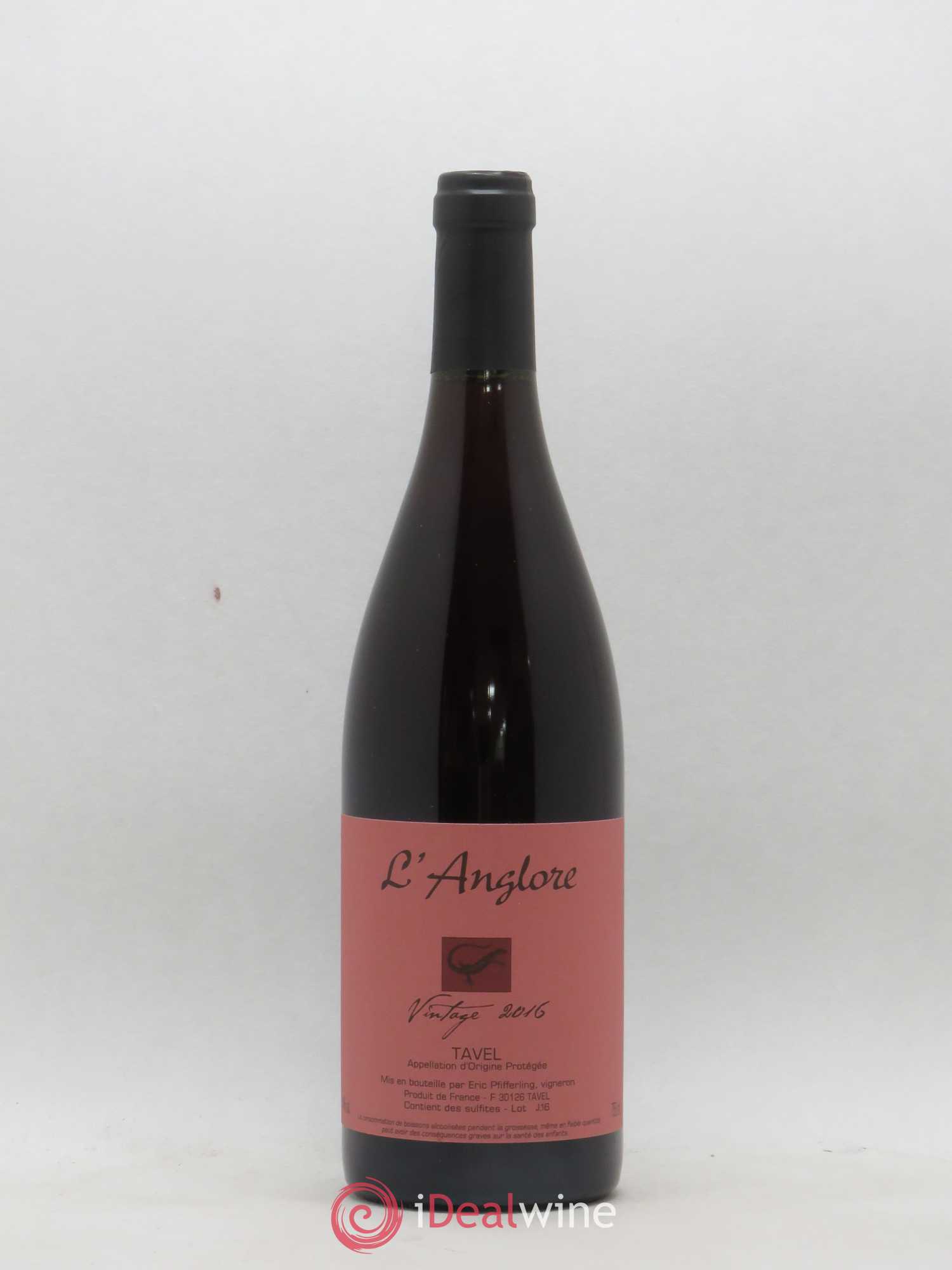 Tavel Vintage L'Anglore 2016 - Posten von 1 Flasche - 0