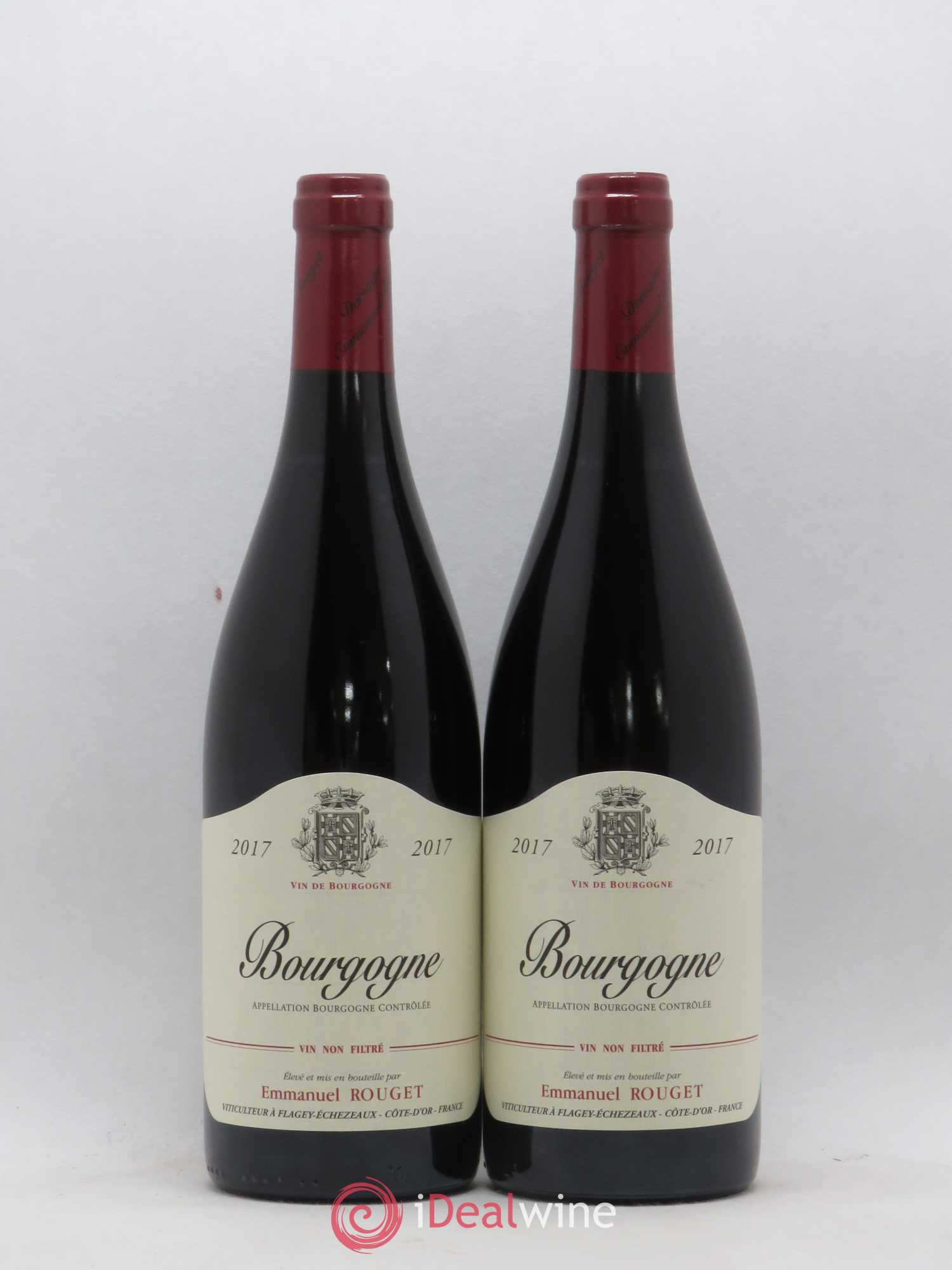 Bourgogne Emmanuel Rouget 2017 - Lot of 2 bottles - 0