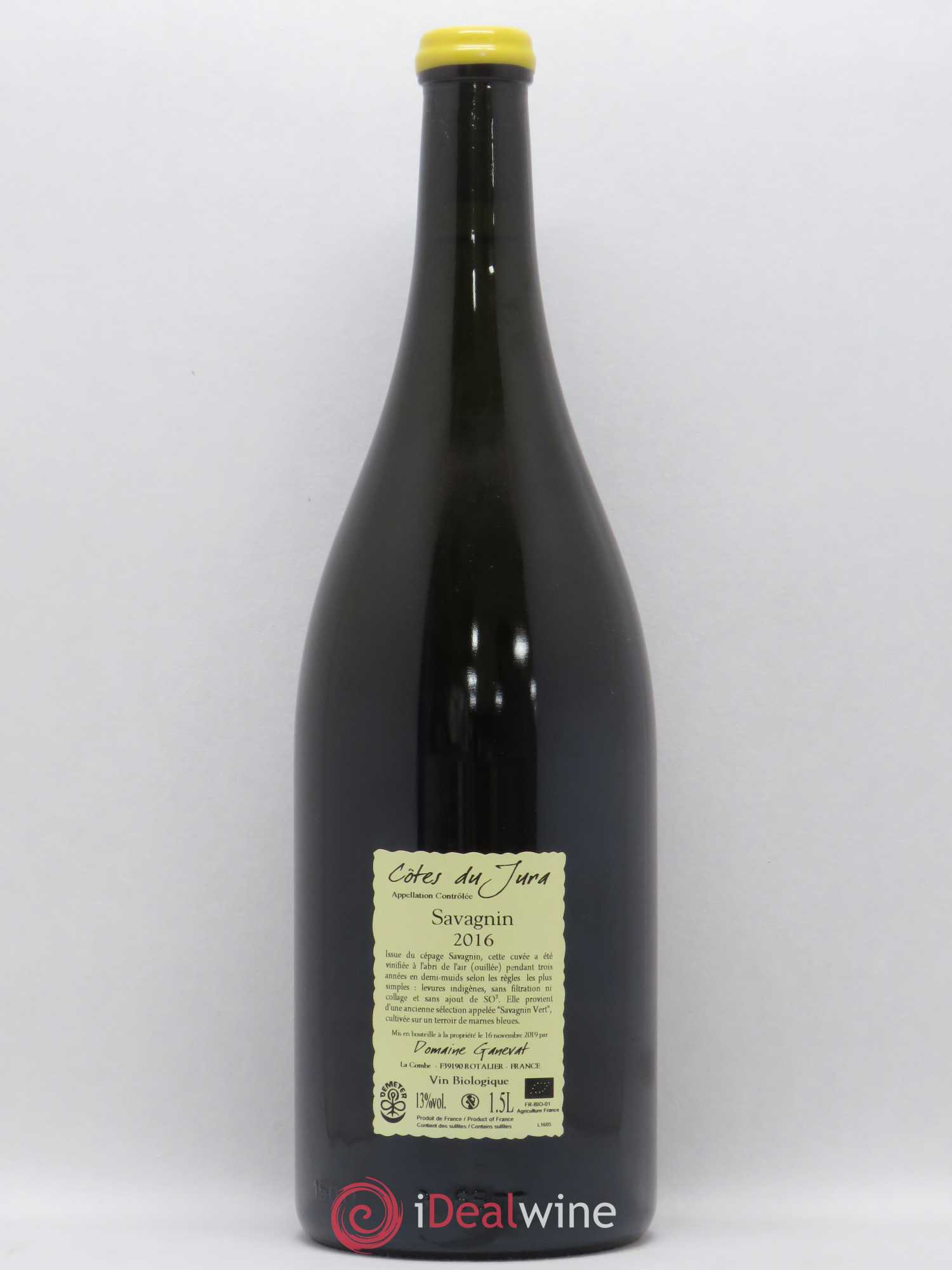 Côtes du Jura Les Chalasses Marnes Bleues Jean-François Ganevat (Domaine) 2016 - Lot de 1 magnum - 1