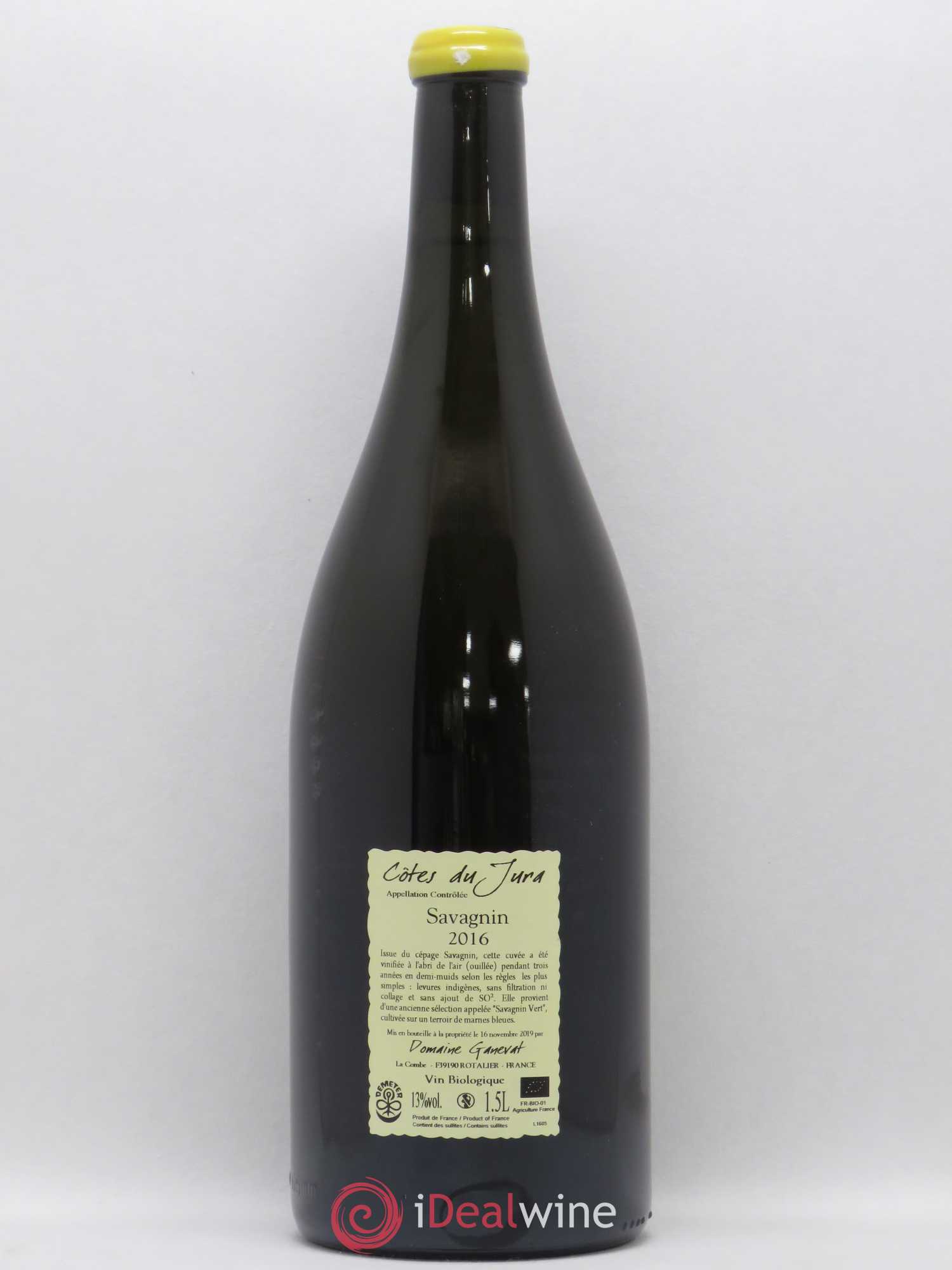 Côtes du Jura Les Chalasses Marnes Bleues Jean-François Ganevat (Domaine) 2016 - Lot de 1 magnum - 1