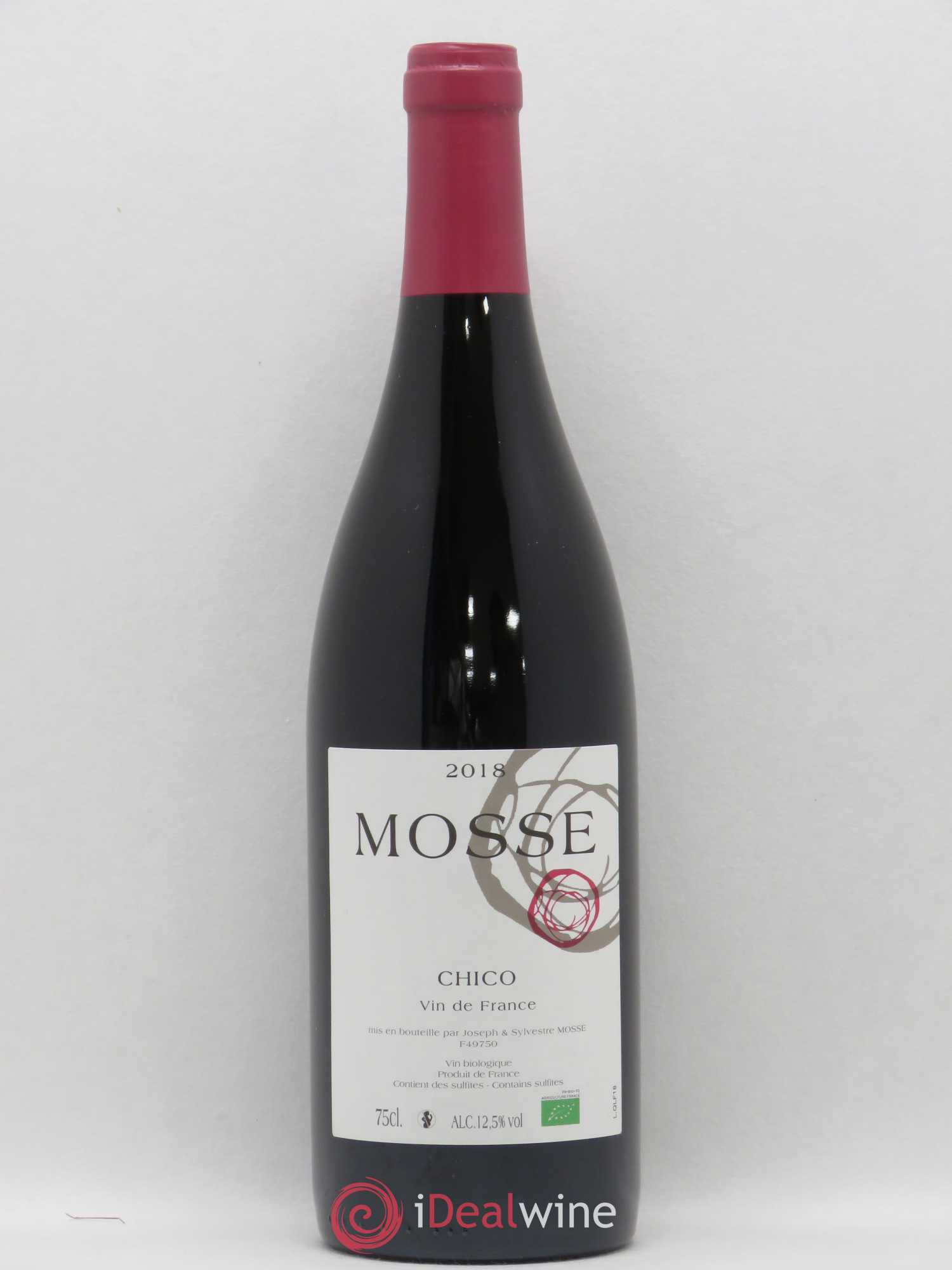 Vin de France Chico Mosse 2018 - Lot de 1 bouteille - 0