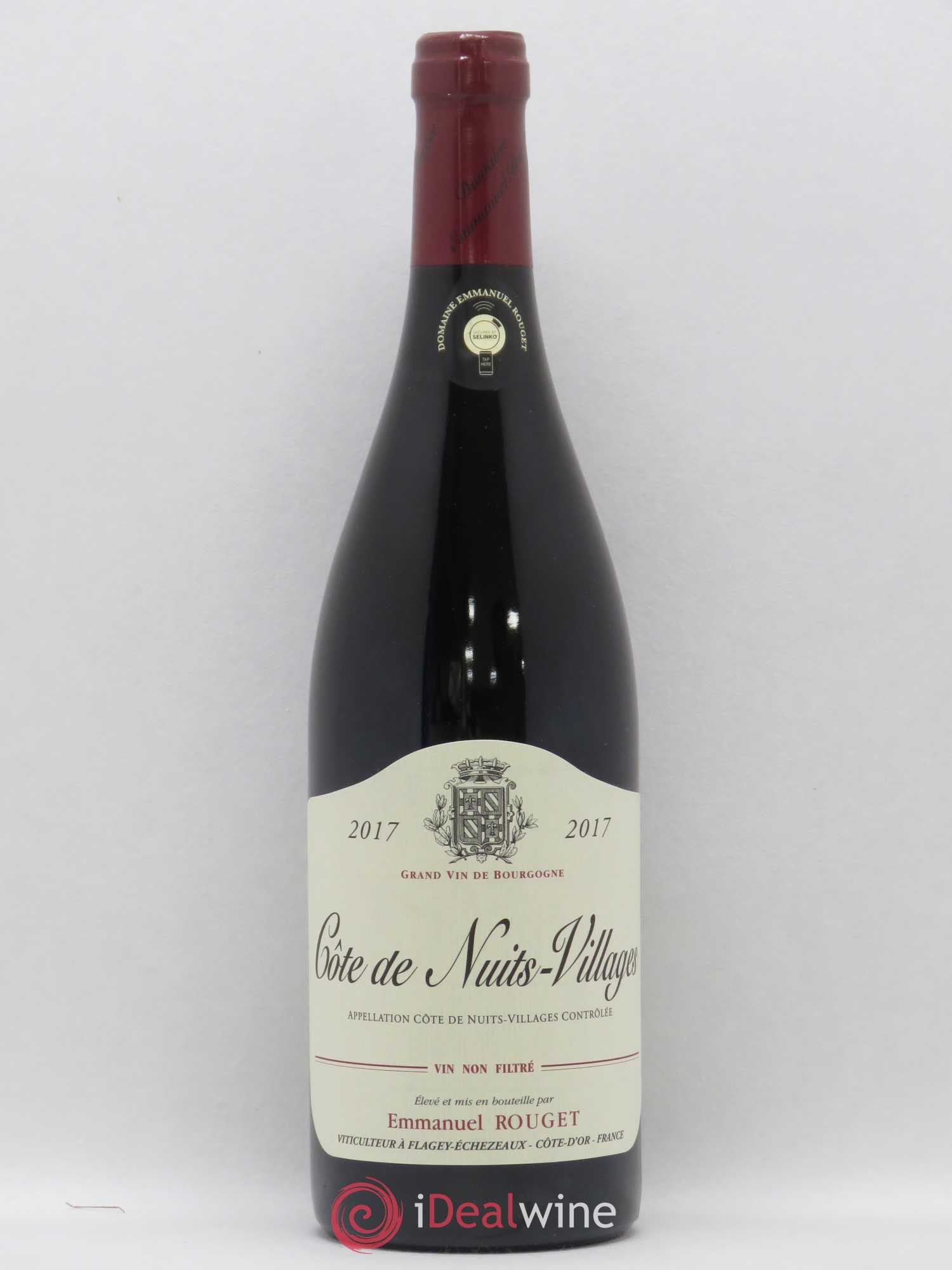 Côte de Nuits-Villages Emmanuel Rouget 2017 - Lot de 1 bouteille - 0