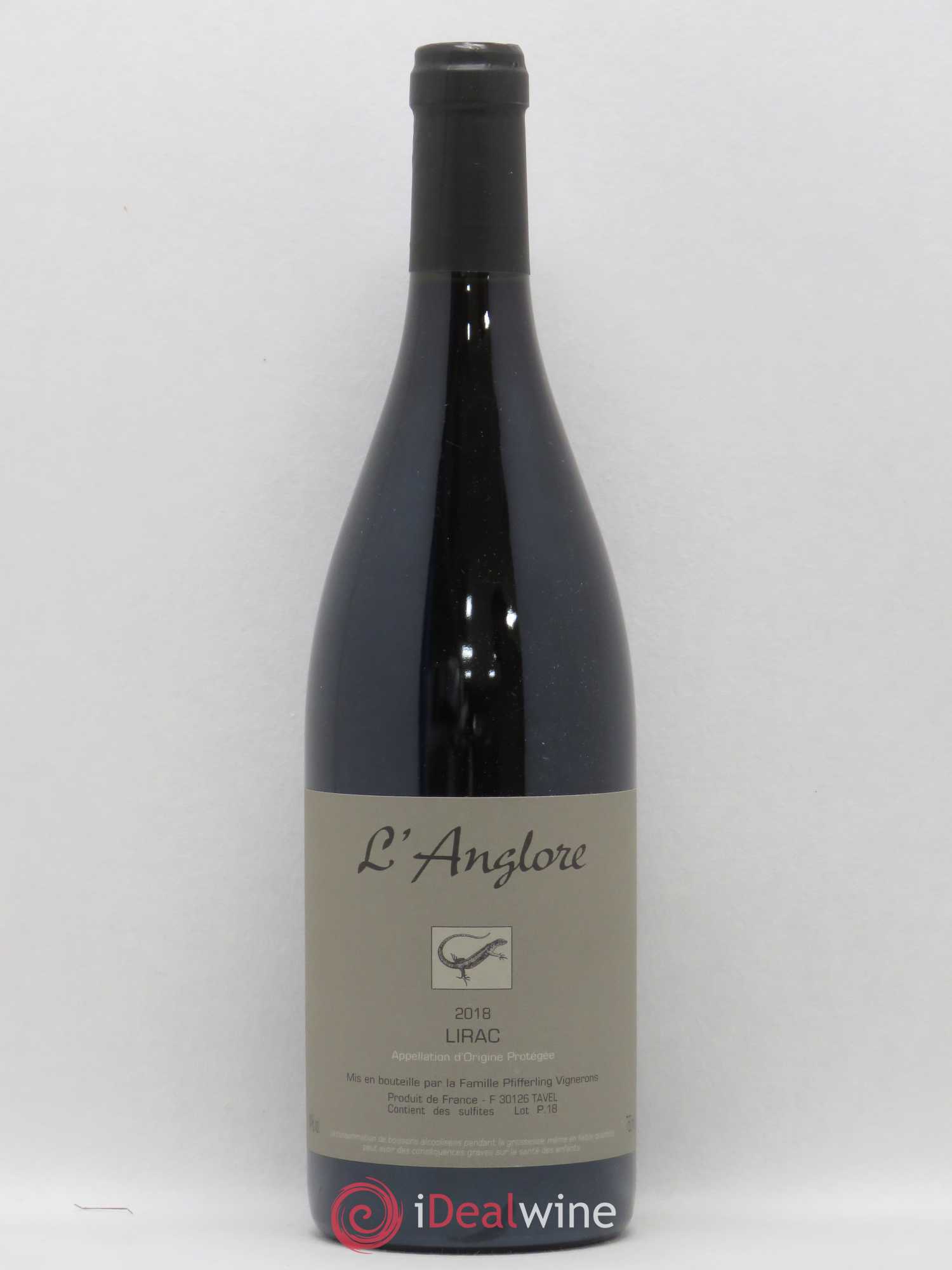 Lirac L'Anglore 2018 - Lot de 1 bouteille - 0