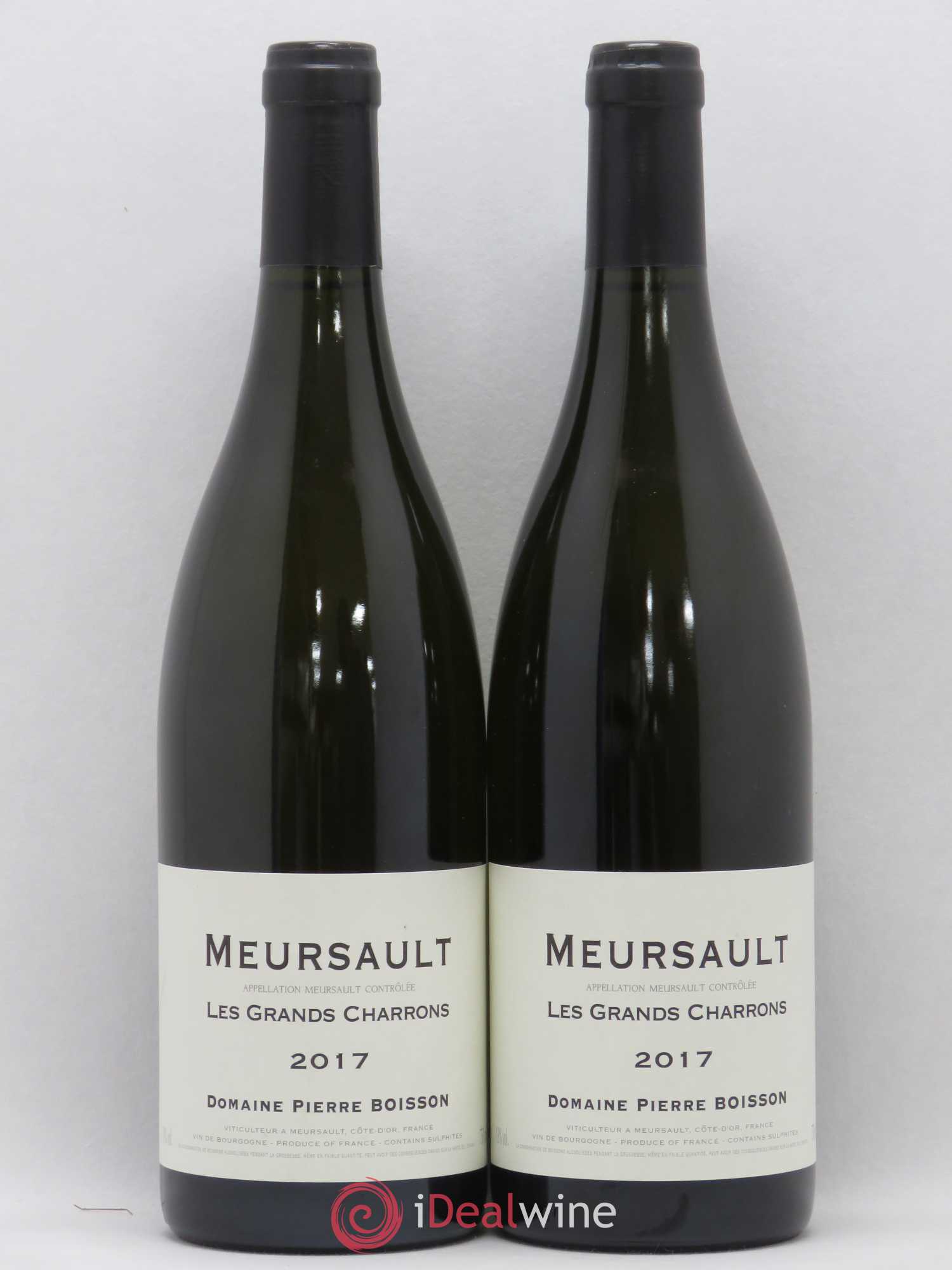 Meursault Les Grands Charrons Pierre Boisson (Domaine) 2017 - Lot de 2 bouteilles - 0
