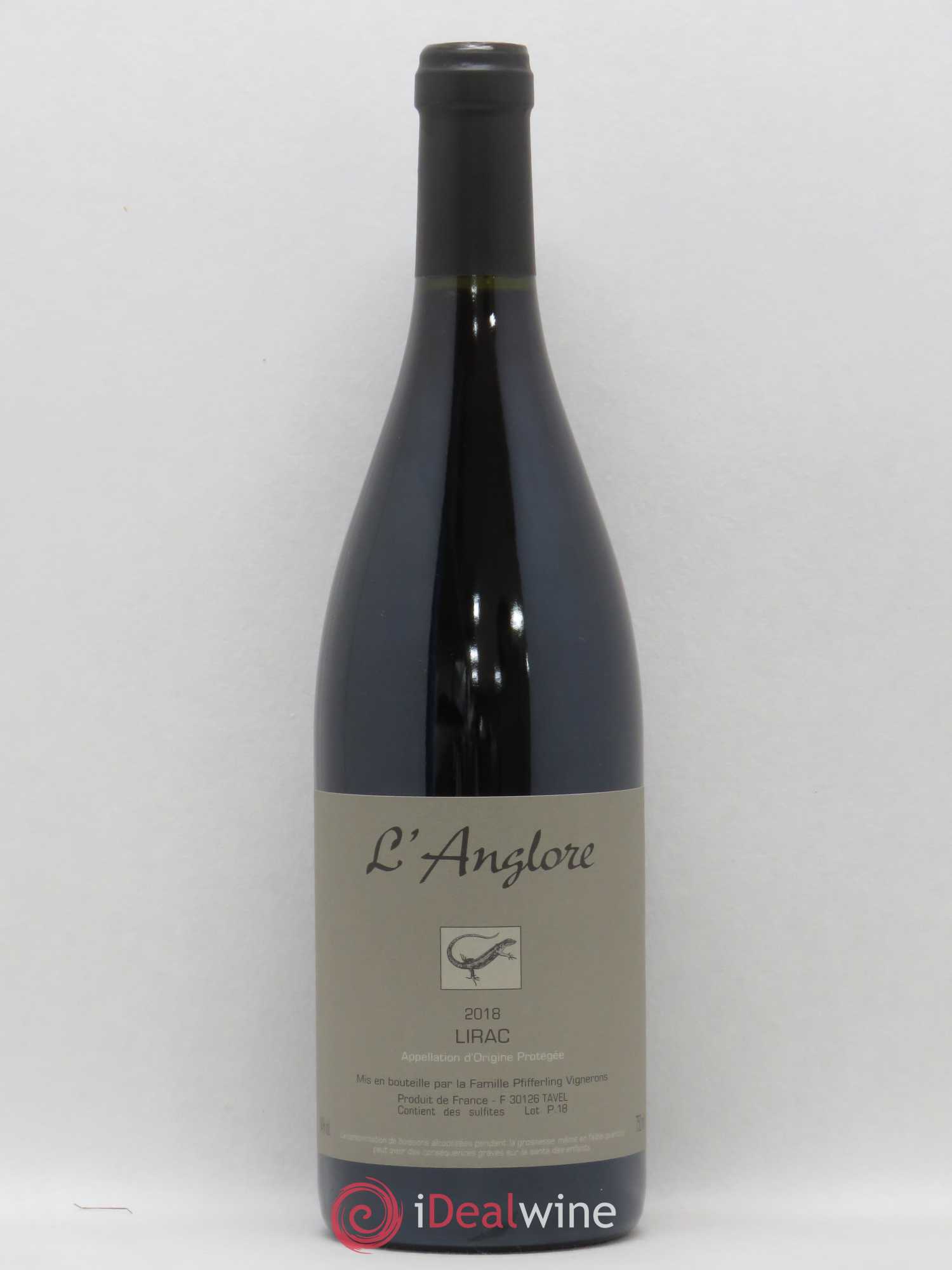 Lirac L'Anglore 2018 - Lot de 1 bouteille - 0