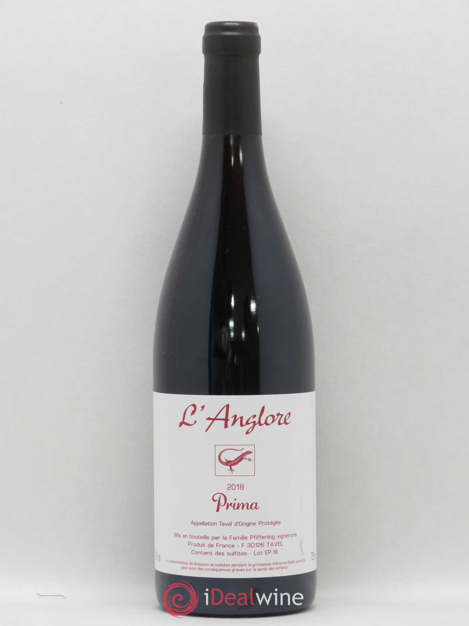 Tavel Prima L'Anglore 2018 - Posten von 1 Flasche - 0