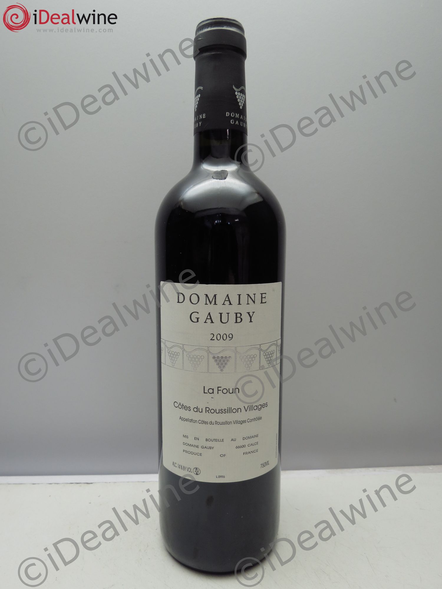 Côtes du Roussillon Gauby "la Foun" 2009 - Lot of 1 bottle - 0