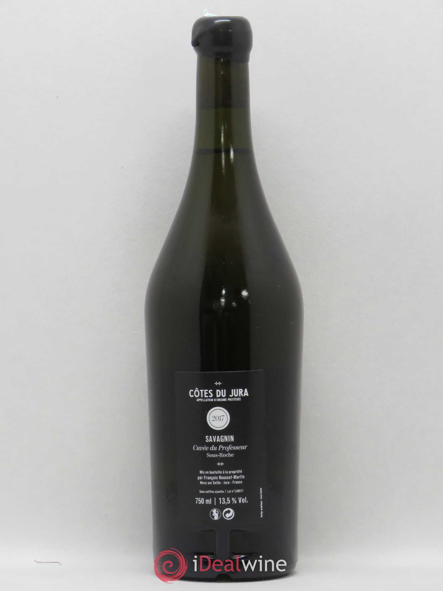Côtes du Jura Cuvée du Professeur Francois Rousset Martin 2017 - Lot de 1 bouteille - 1