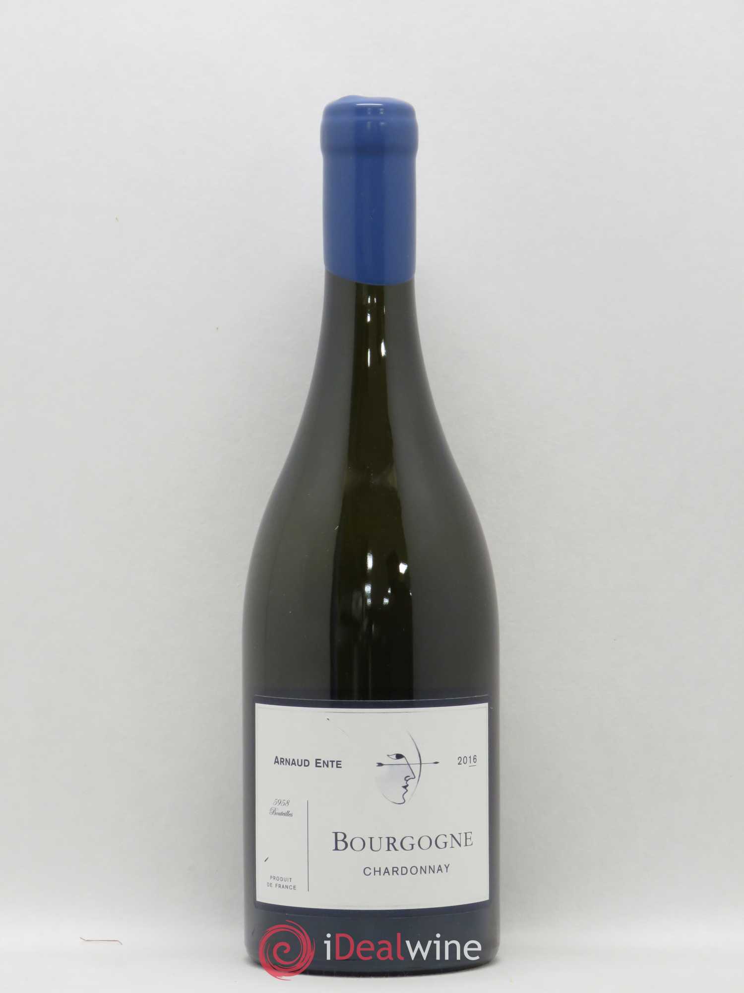 Bourgogne Chardonnay Arnaud Ente 2016 - Lot de 1 bouteille - 0
