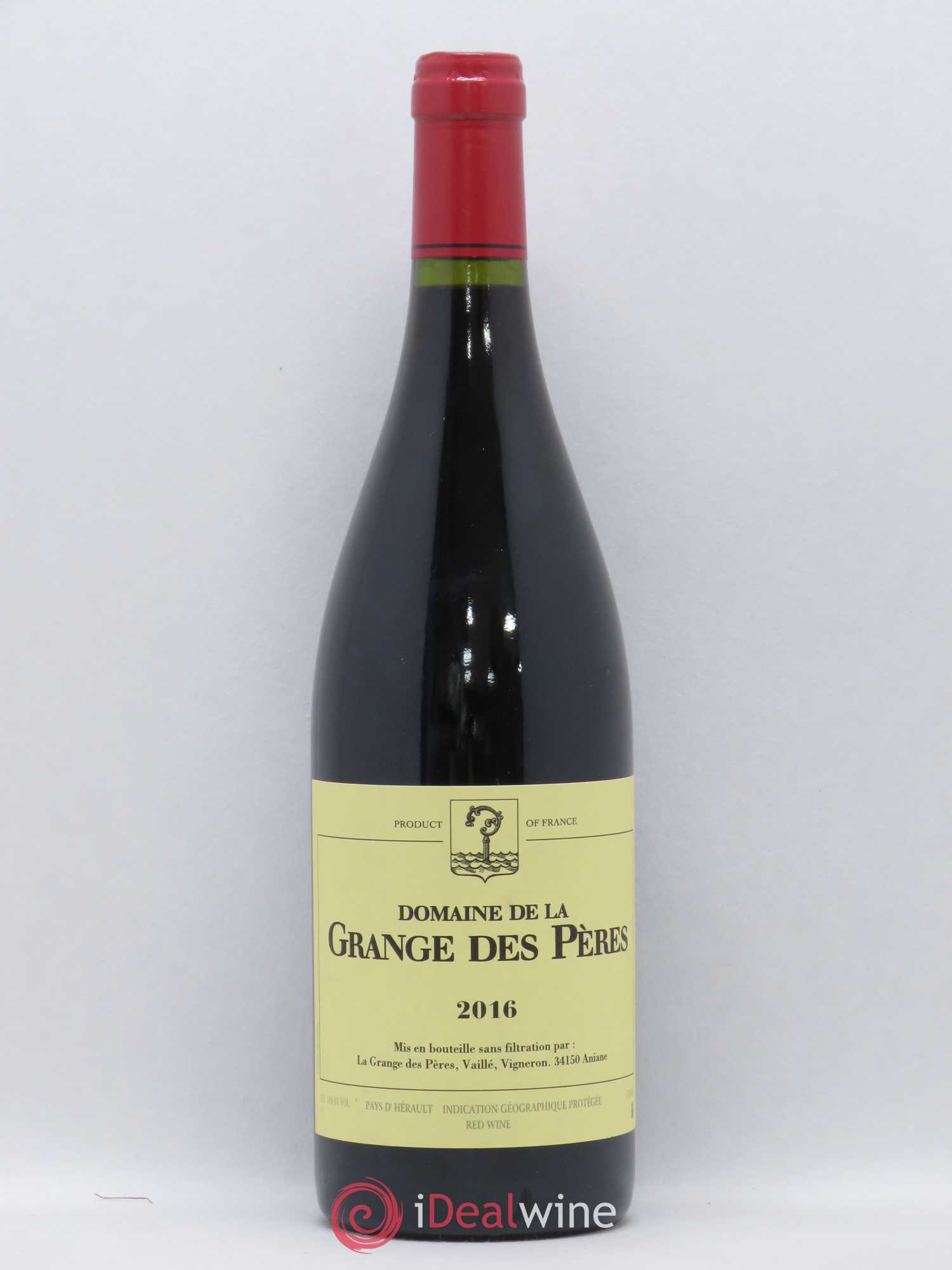 Pays d'Hérault Grange des Pères Laurent Vaillé 2016 - Lot de 1 bouteille - 0