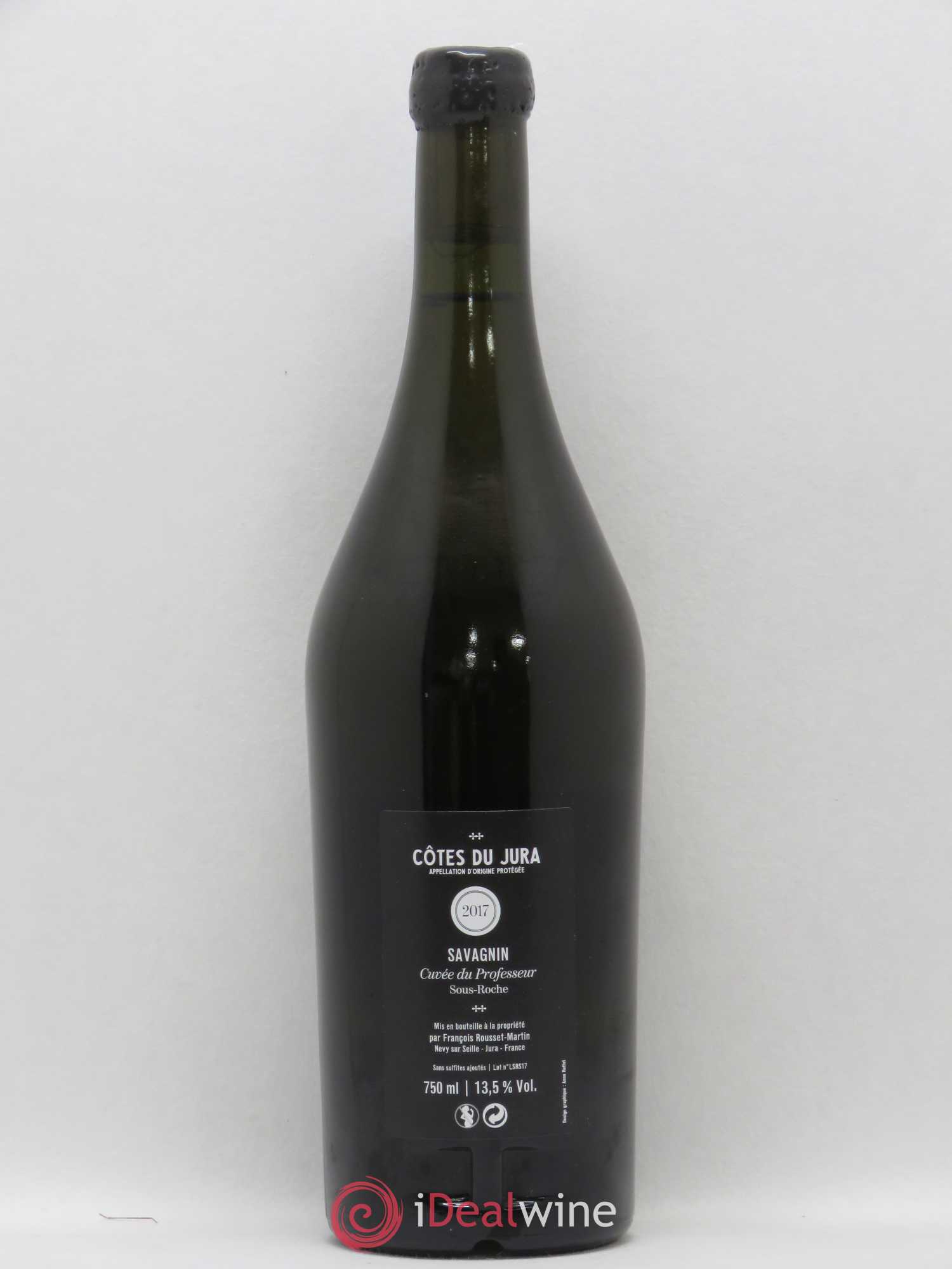 Côtes du Jura Cuvée du Professeur Francois Rousset Martin 2017 - Lot de 1 bouteille - 1