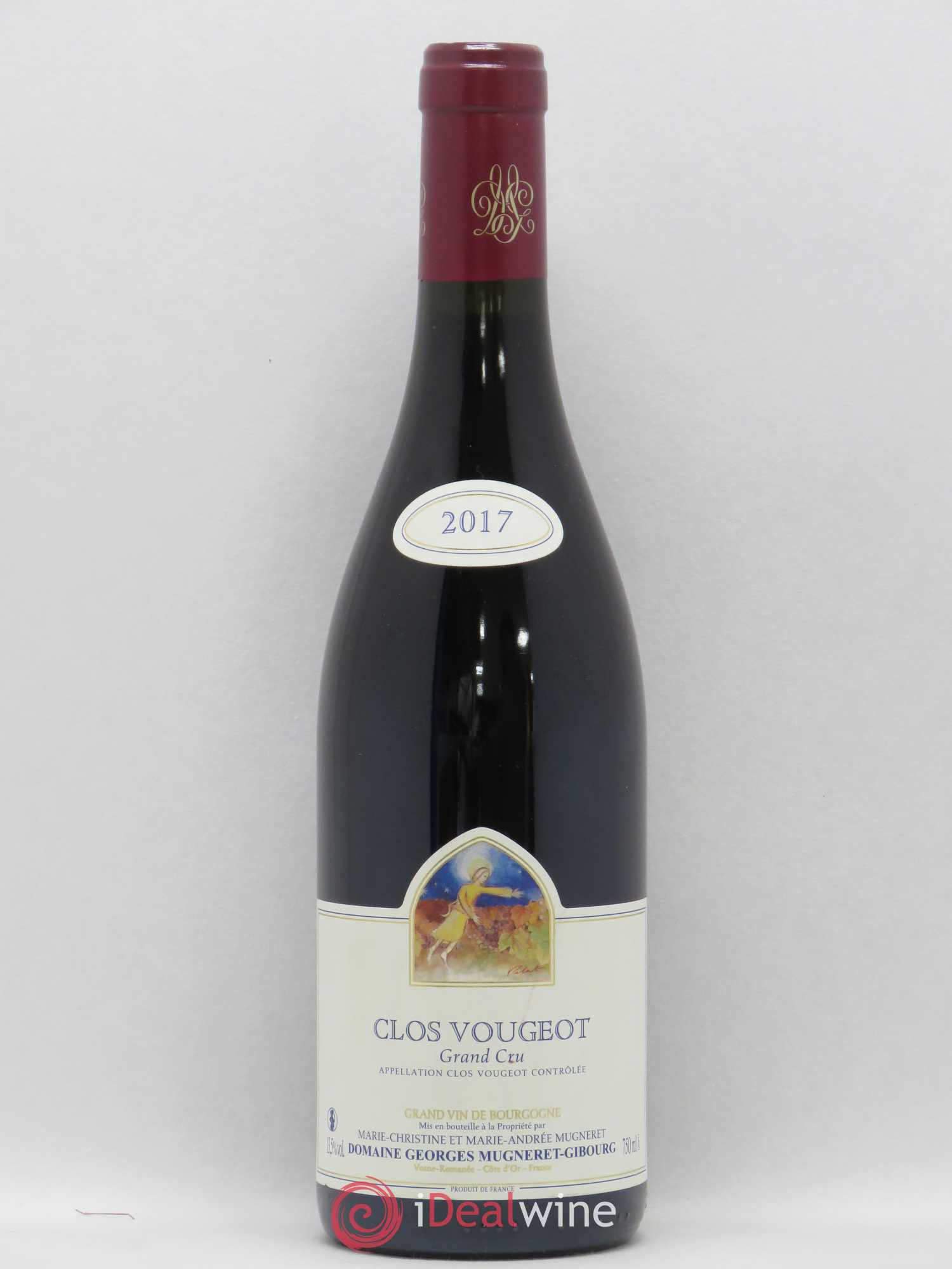 Clos de Vougeot Grand Cru Georges Mugneret-Gibourg (Domaine) 2017 - Lot de 1 bouteille - 0