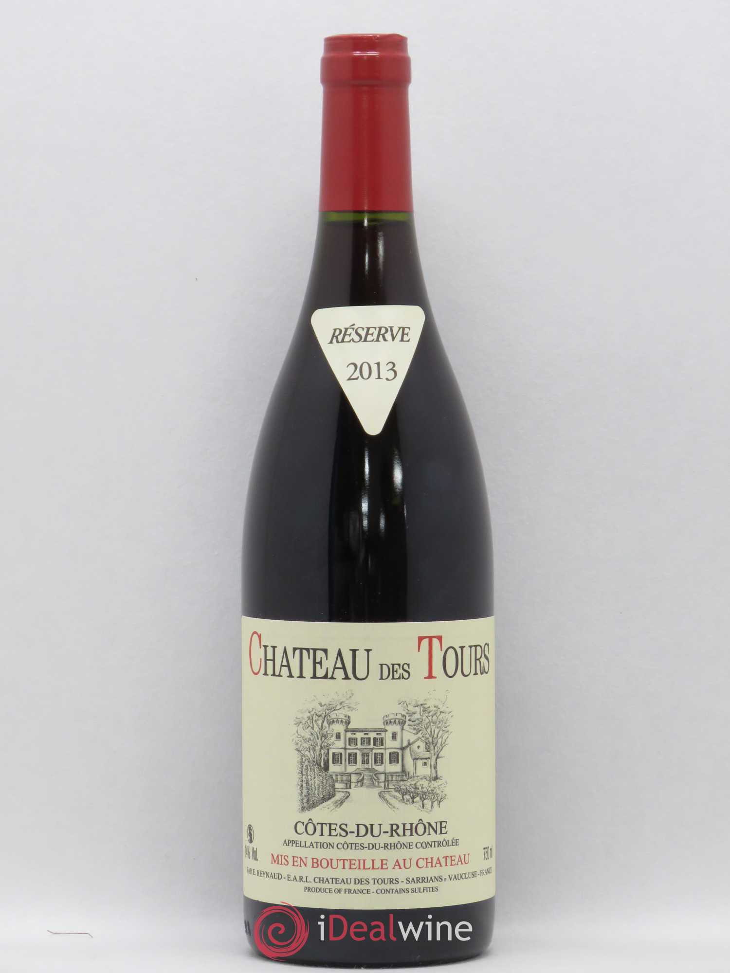 Côtes-du-Rhône Château des Tours Emmanuel Reynaud 2013 - Lot de 1 bouteille - 0