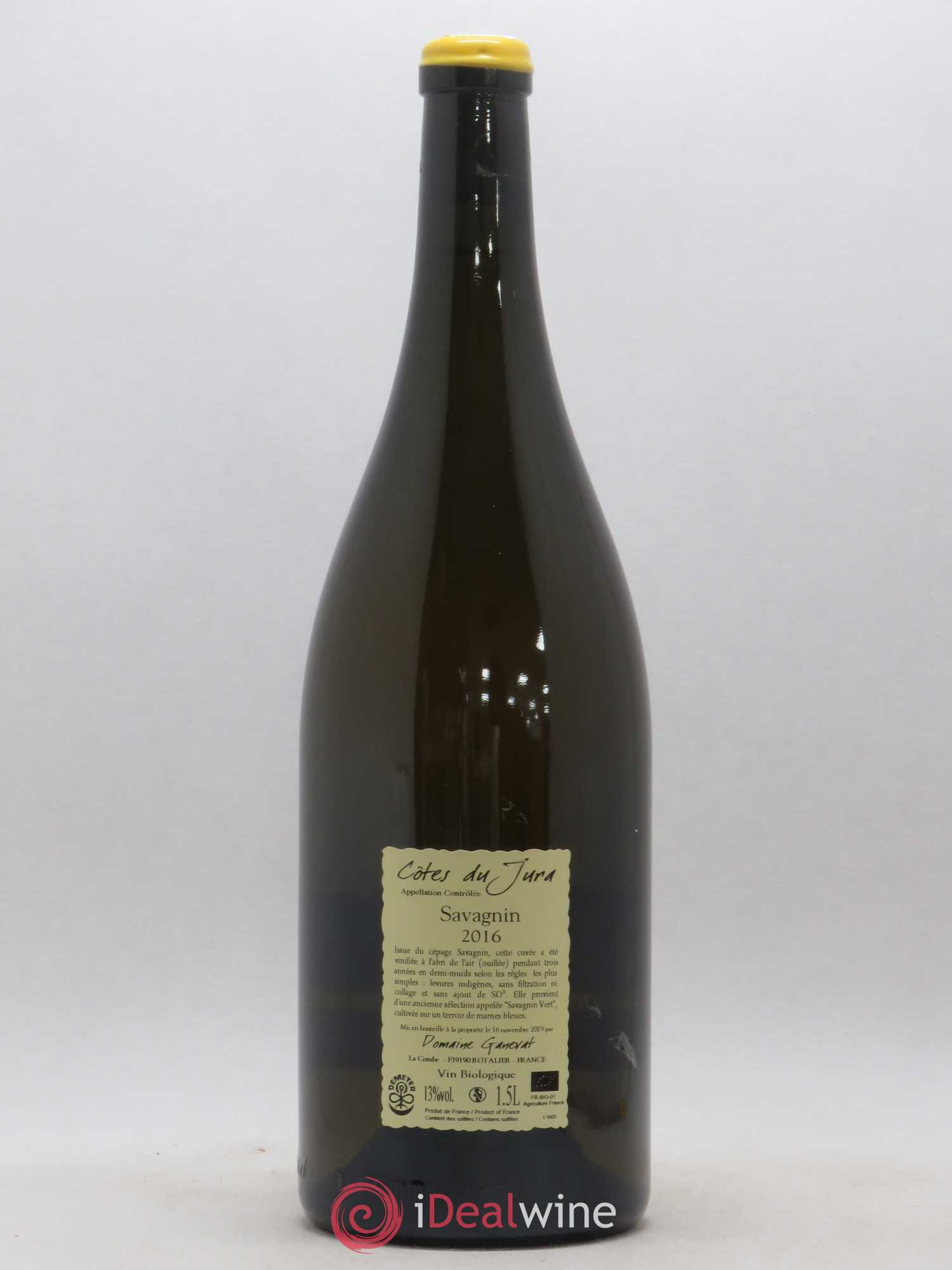 Côtes du Jura Les Chalasses Marnes Bleues Jean-François Ganevat (Domaine) 2016 - Lot de 1 magnum - 1