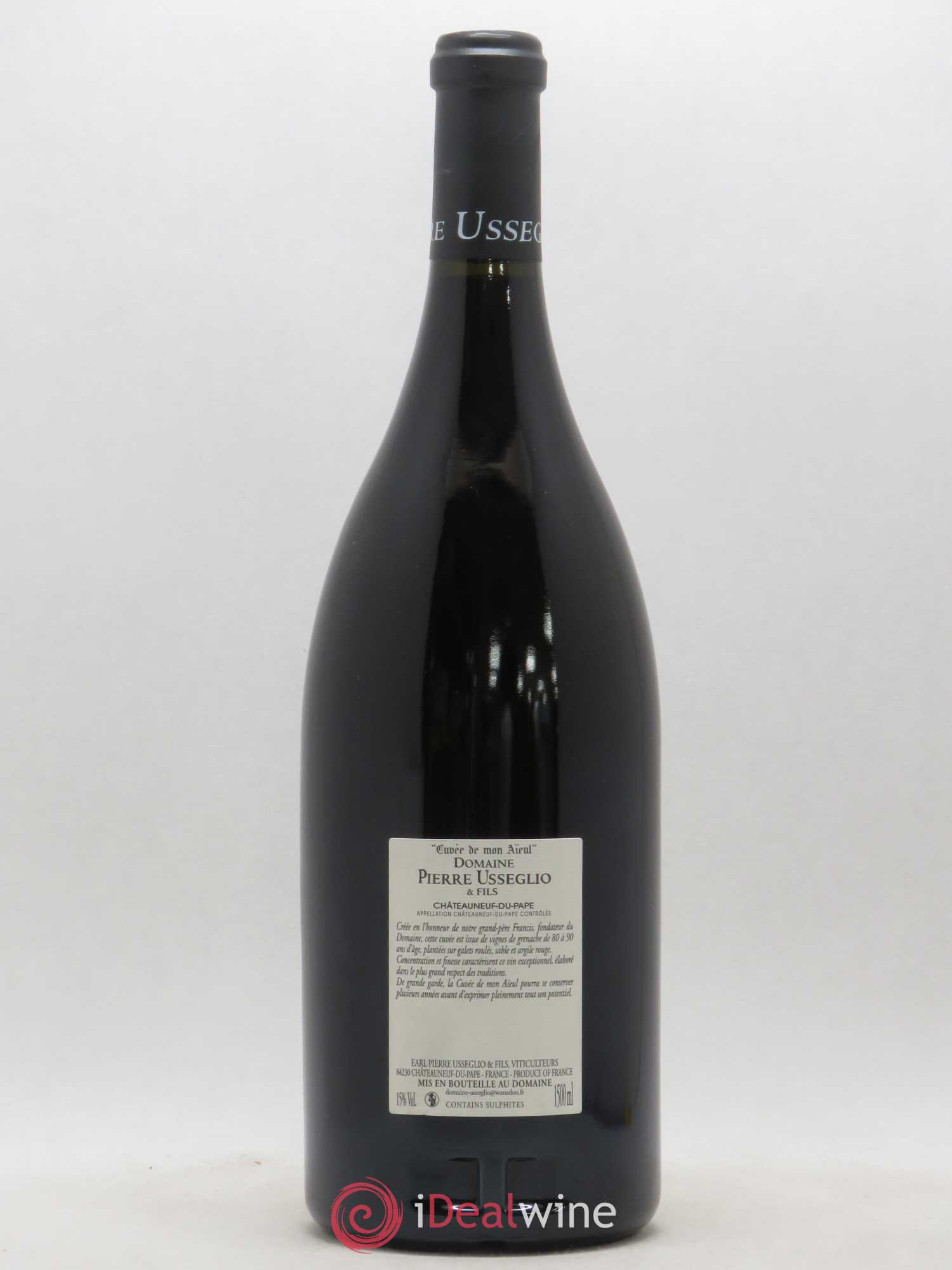 Châteauneuf-du-Pape Cuvée de mon Aïeul Pierre Usseglio & Fils 2016 - Lot de 1 magnum - 1
