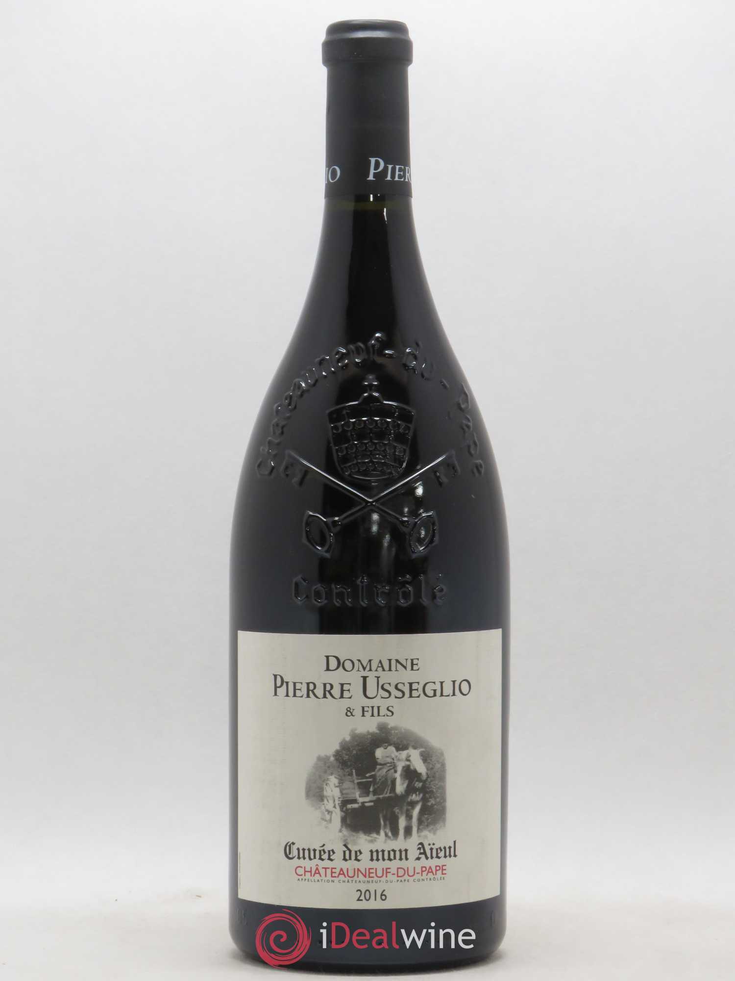 Châteauneuf-du-Pape Cuvée de mon Aïeul Pierre Usseglio & Fils 2016 - Lot de 1 magnum - 0