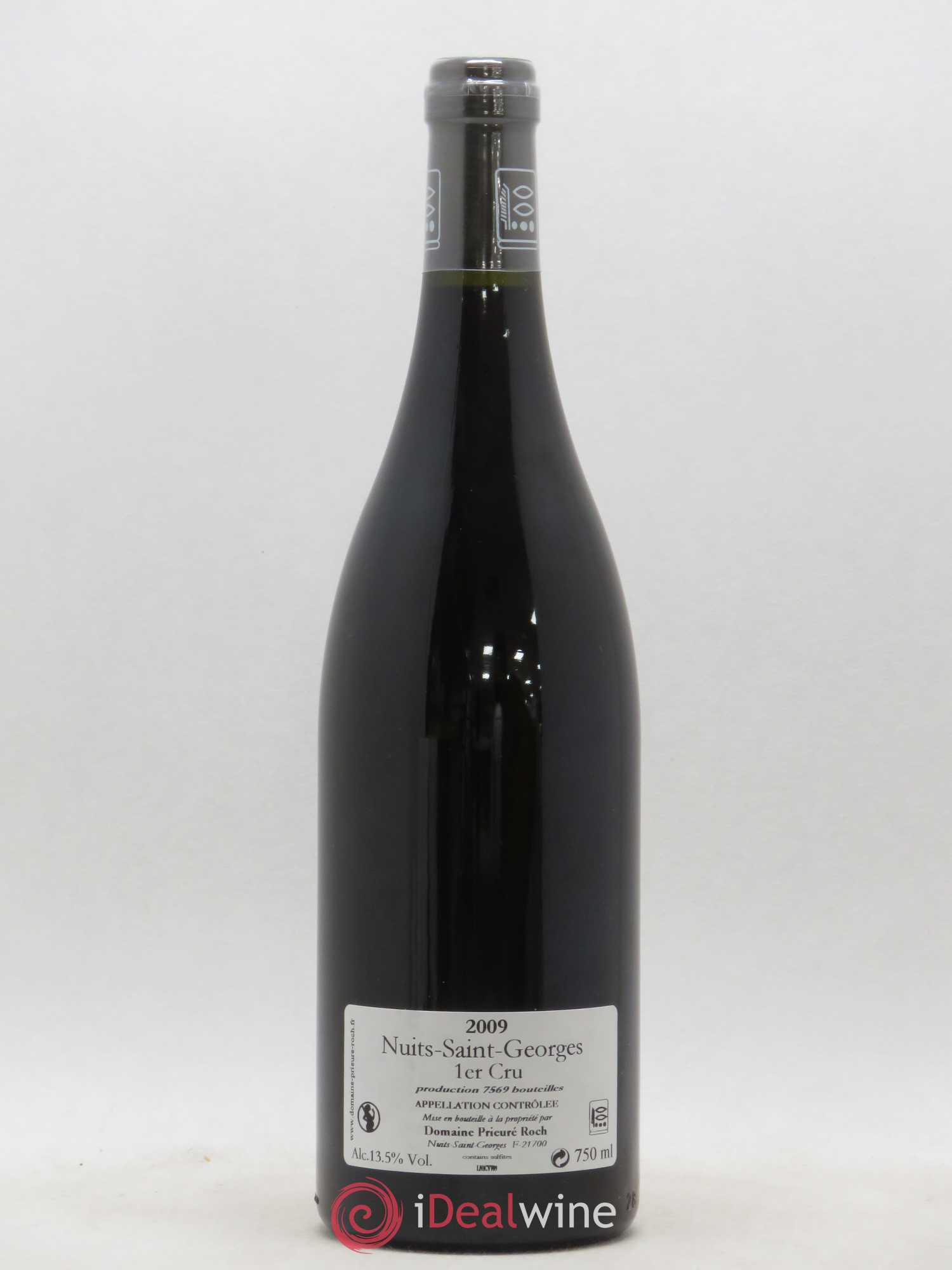 Nuits-Saint-Georges 1er Cru Vieilles Vignes Prieuré Roch 2009 - Lot de 1 bouteille - 1