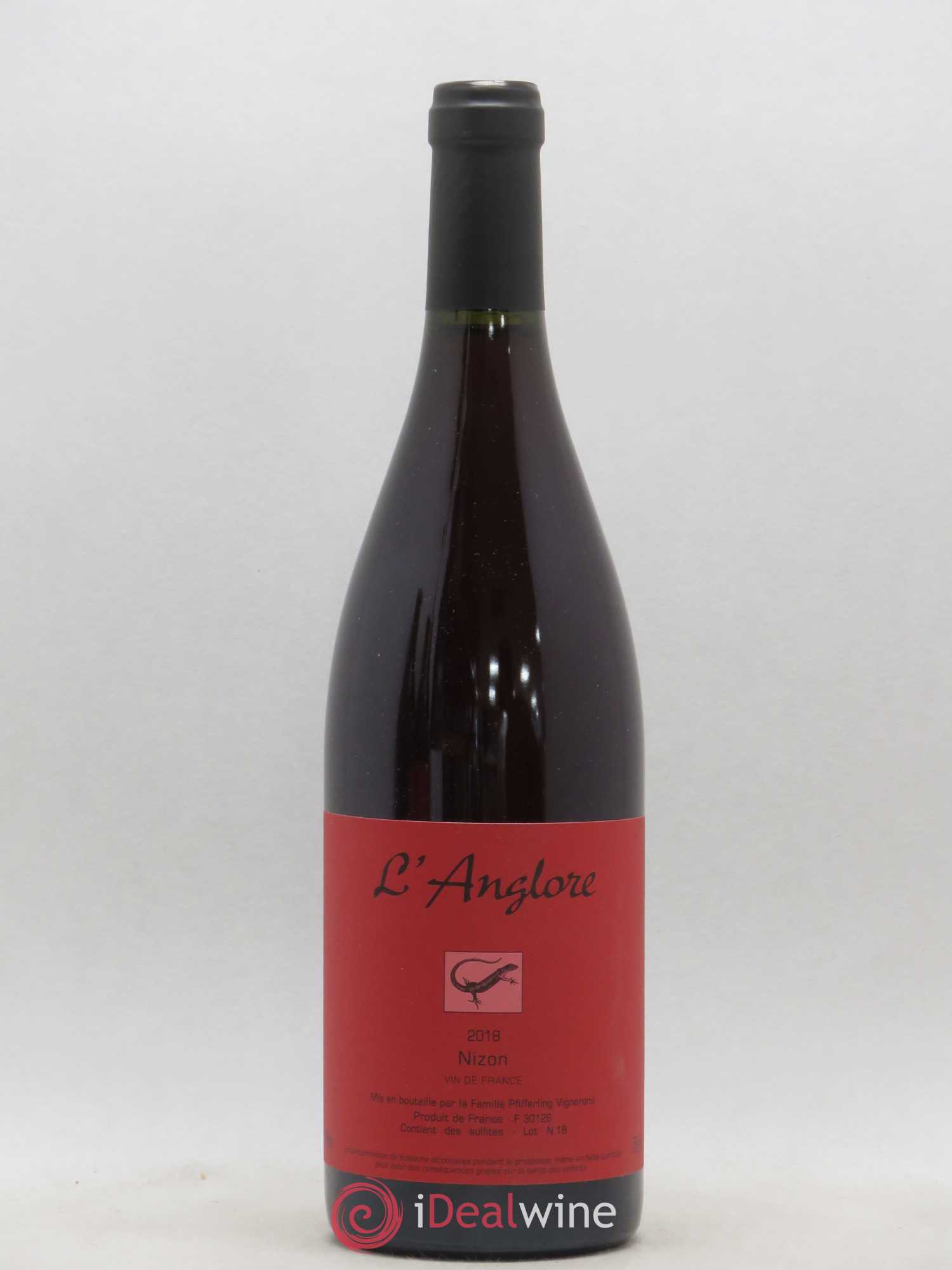 Vin de France Nizon L'Anglore 2018 - Lot de 1 bouteille - 0