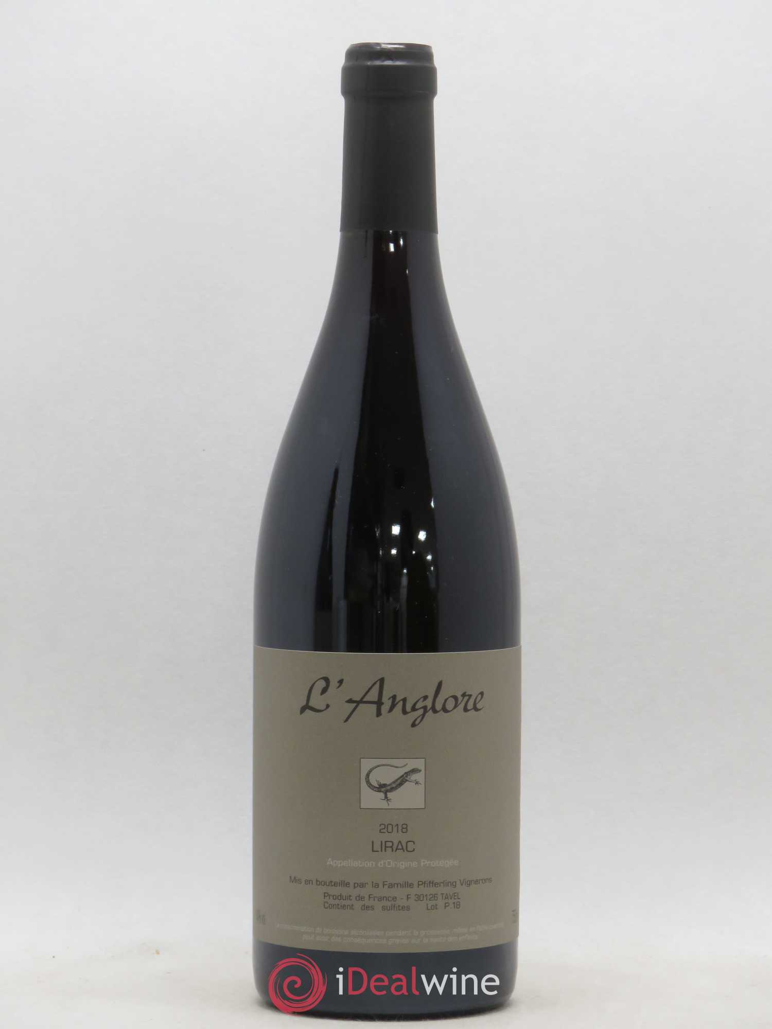 Lirac L'Anglore 2018 - Posten von 1 Flasche - 0