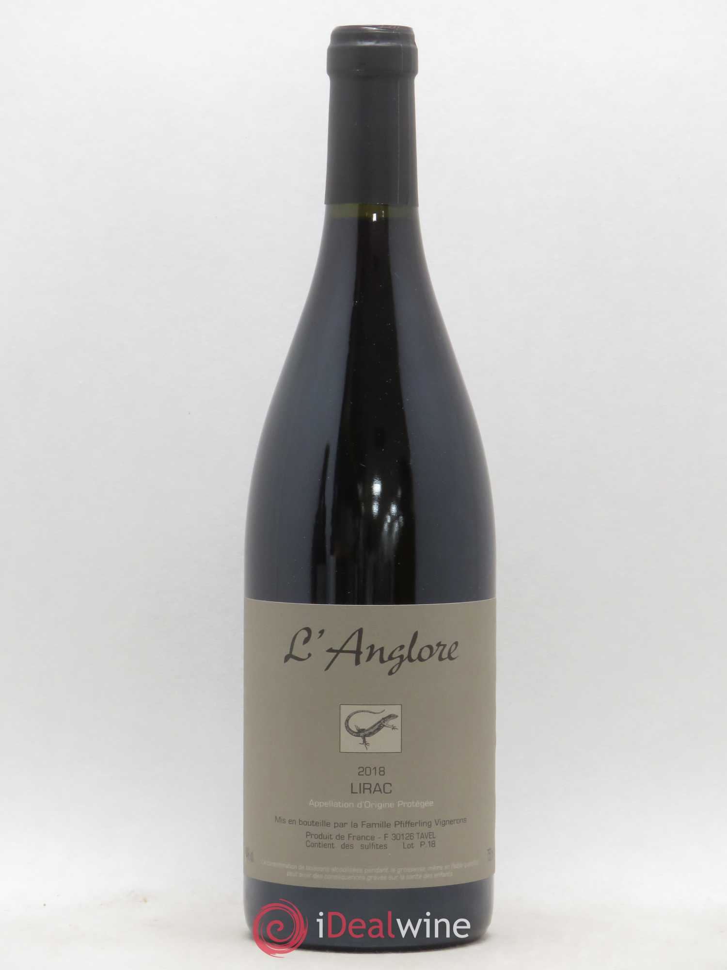 Lirac L'Anglore 2018 - Posten von 1 Flasche - 0