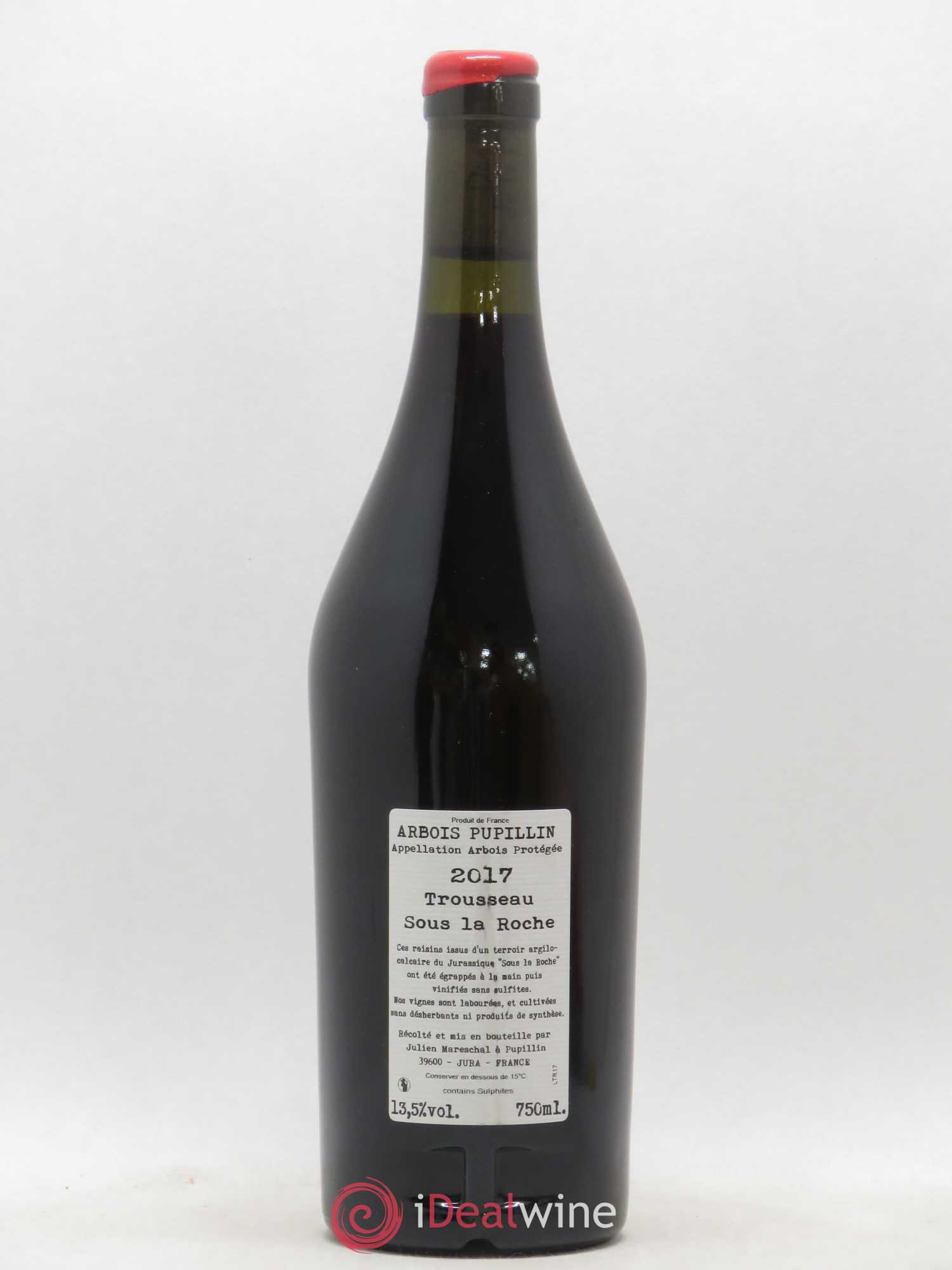 Arbois Trousseau sous la roche Domaine La Borde 2017 - Posten von 1 Flasche - 1