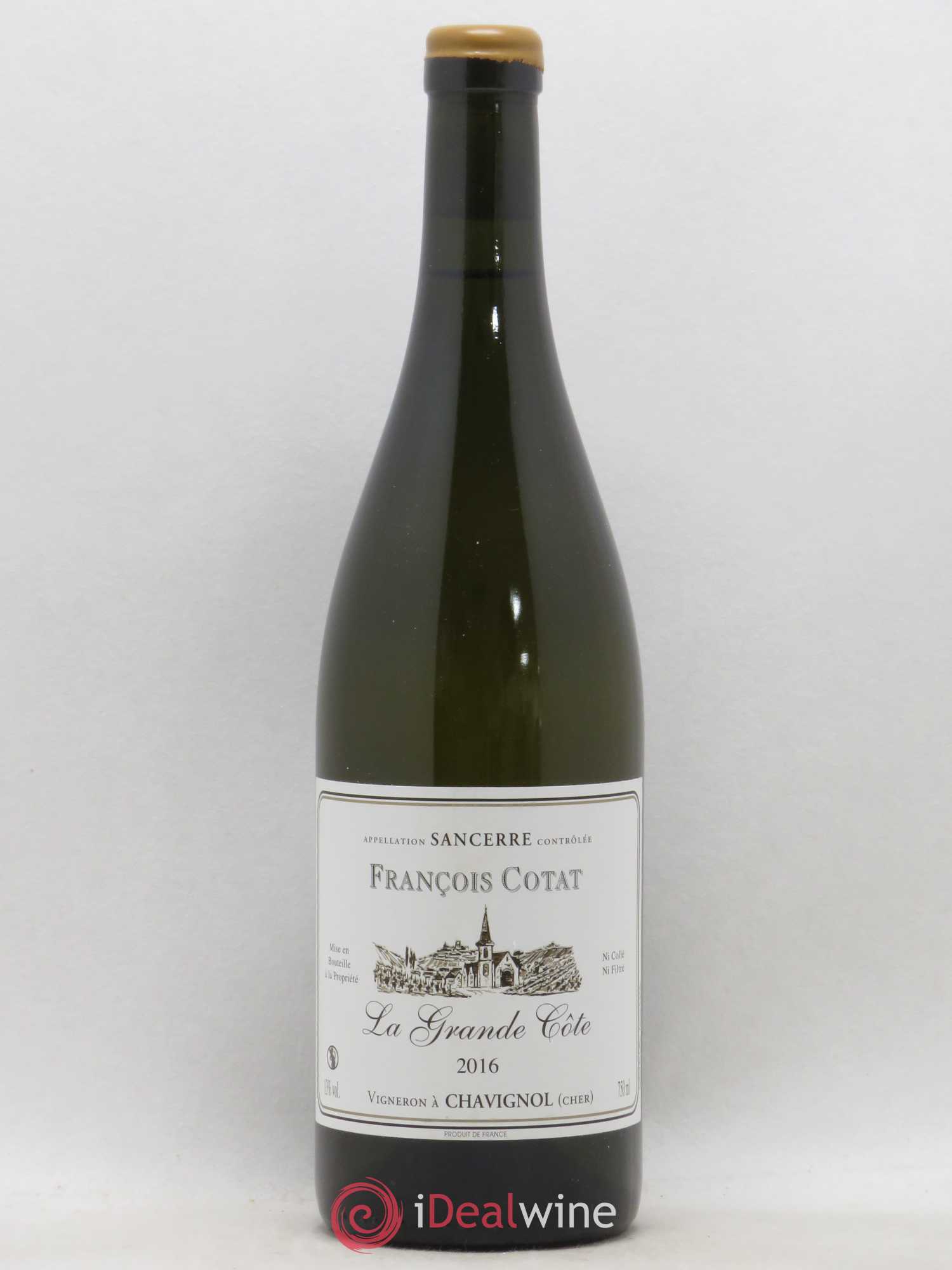 Sancerre La Grande Côte François Cotat 2016 - Lot de 1 bouteille - 0