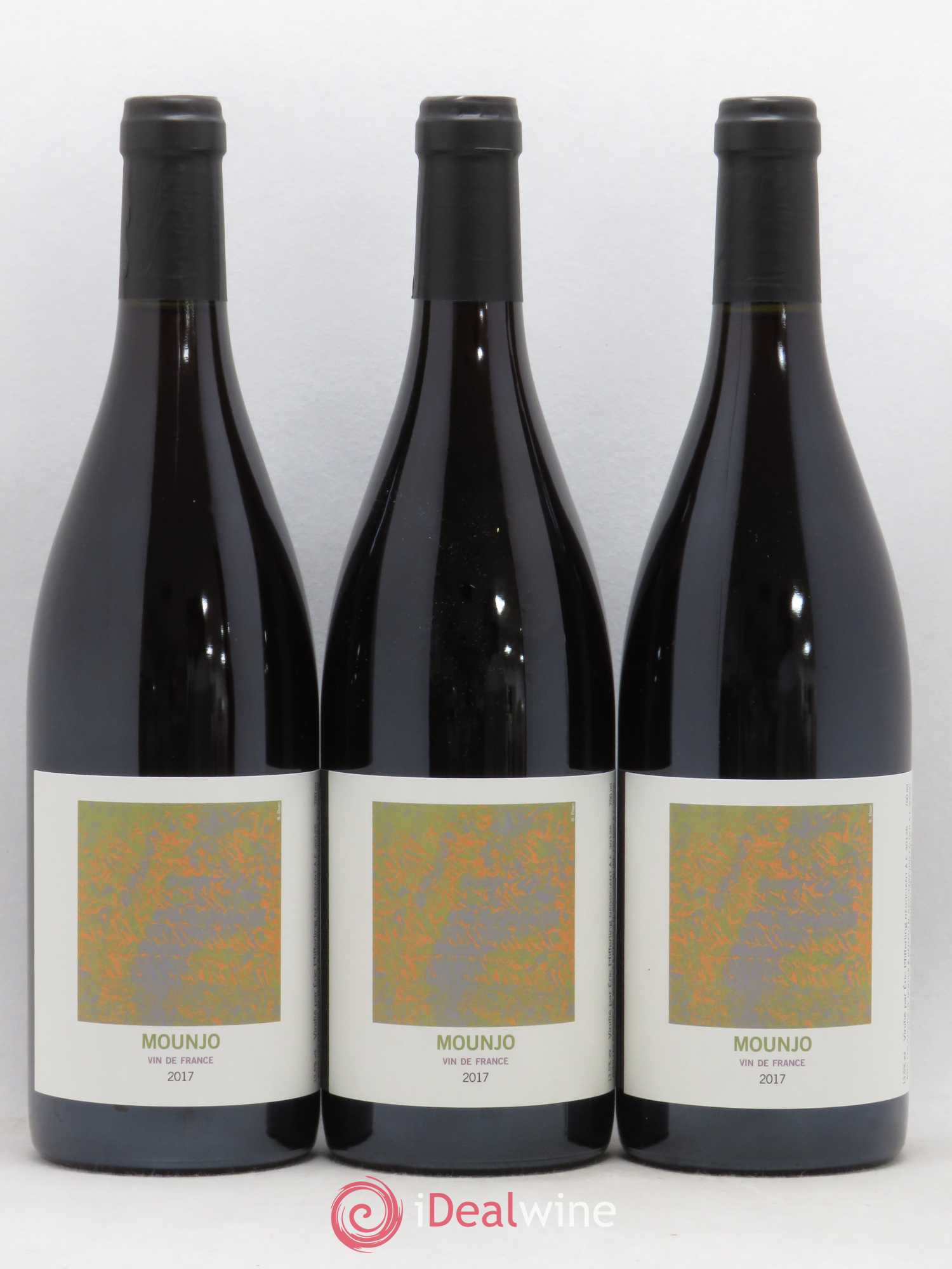 Vin de France Mounjo L'Anglore 2017 - Lot de 3 bouteilles - 0