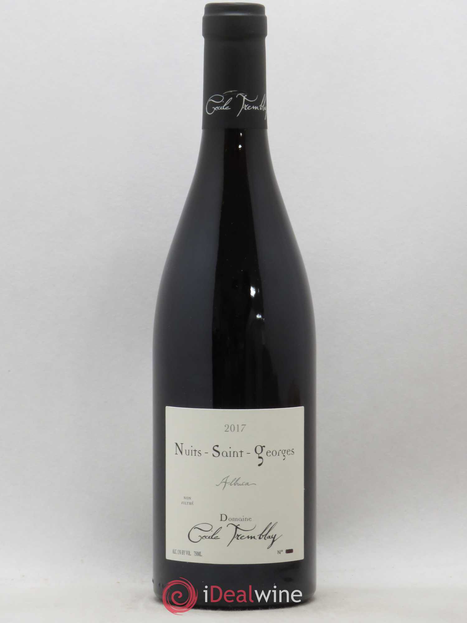 Nuits-Saint-Georges Albuca Cécile Tremblay 2017 - Lot de 1 bouteille - 0