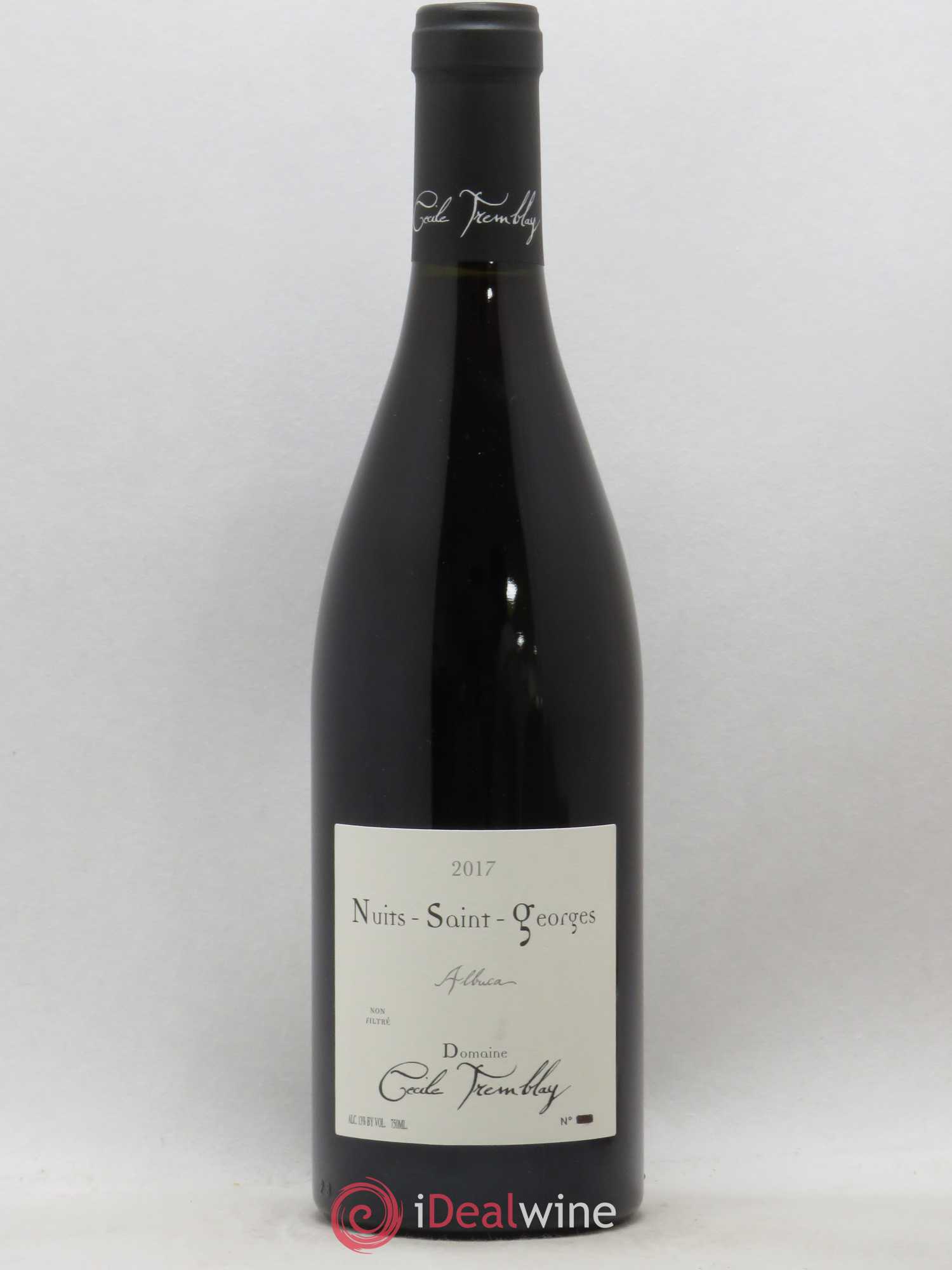 Nuits-Saint-Georges Albuca Cécile Tremblay 2017 - Lot de 1 bouteille - 0