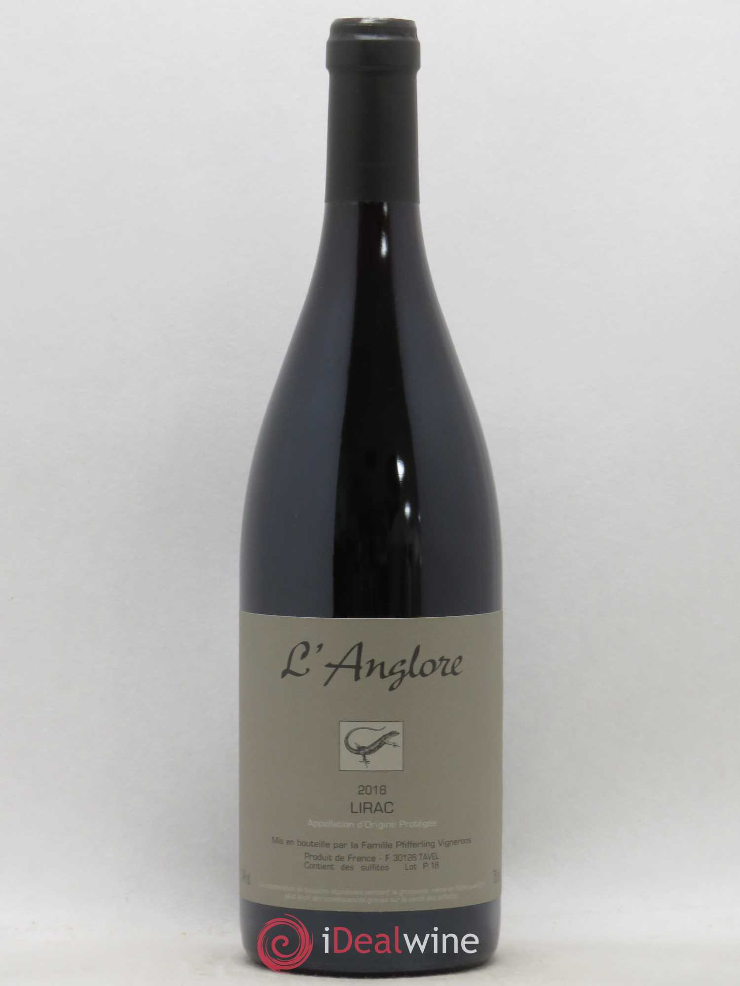 Lirac L'Anglore 2018 - Lot de 1 bouteille - 0