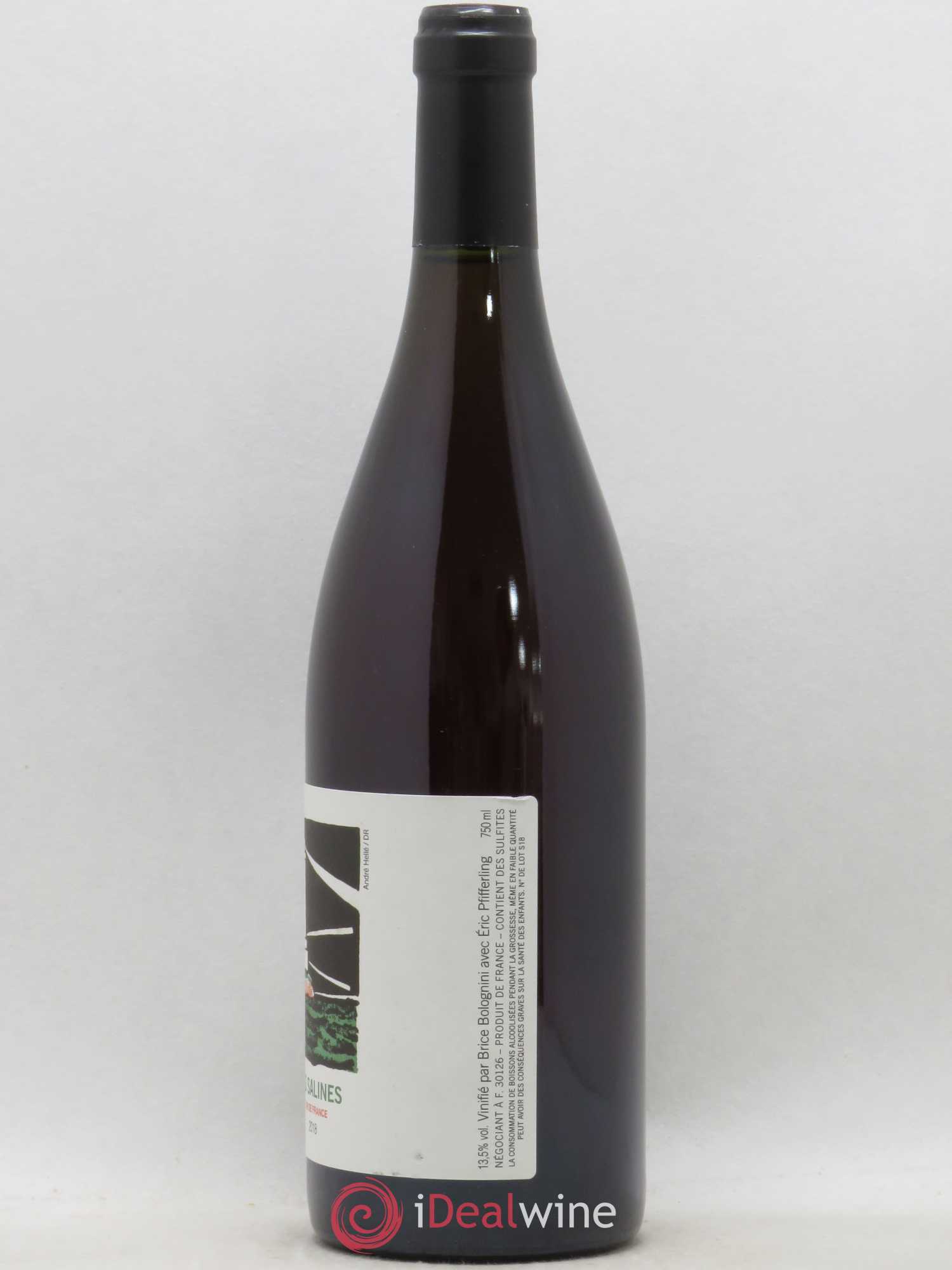 Vin de France Les Salines Eric Pfifferling et Bolognini 2018 - Lot de 1 bouteille - 1