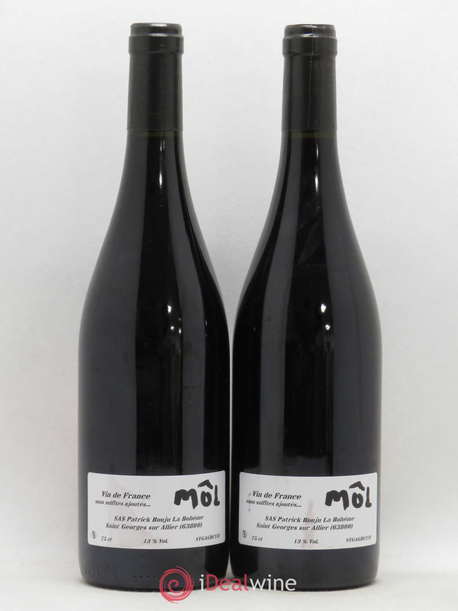 Vin de France Le Mol Patrick Bouju 2018 - Posten von 2 Flaschen - 1