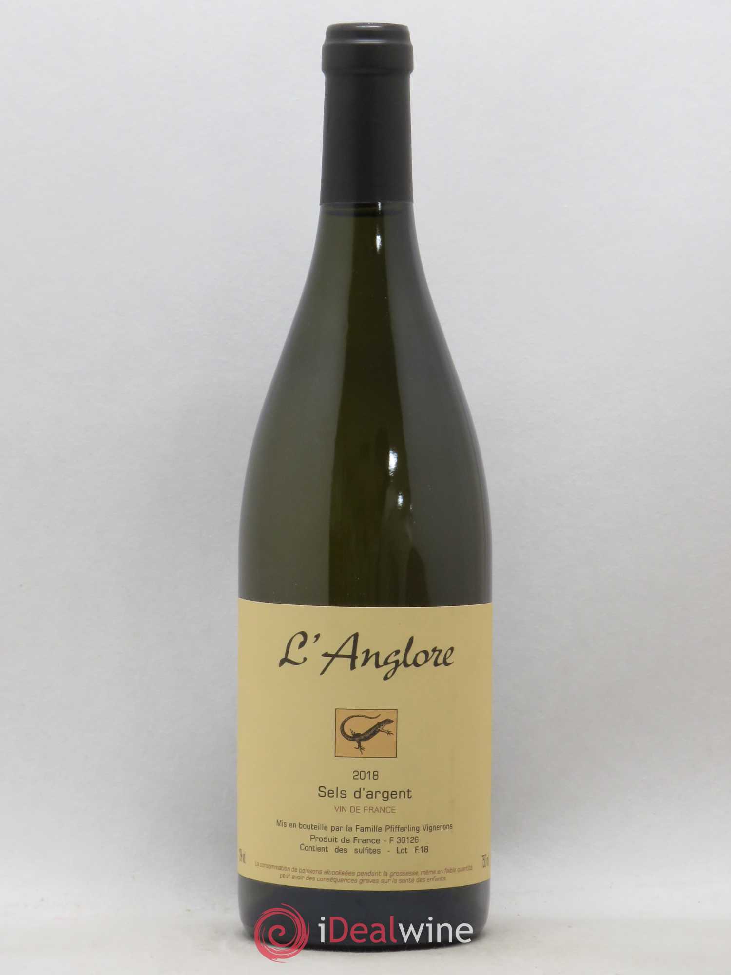 Vin de France Sels d'argent L'Anglore 2018 - Lot de 1 bouteille - 0